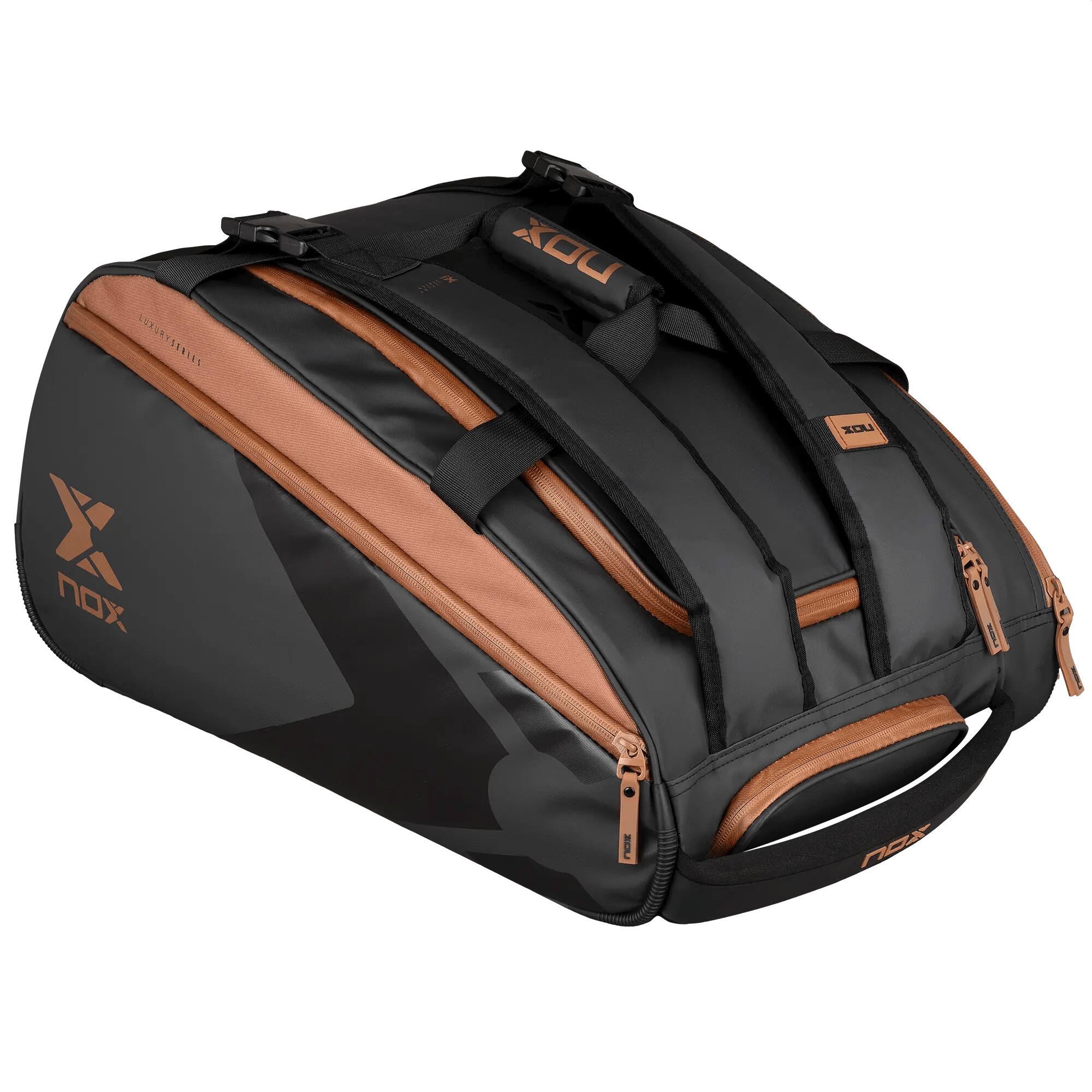 NOX Luxury Open Series Negro/Marrón 2024 (Paletero)