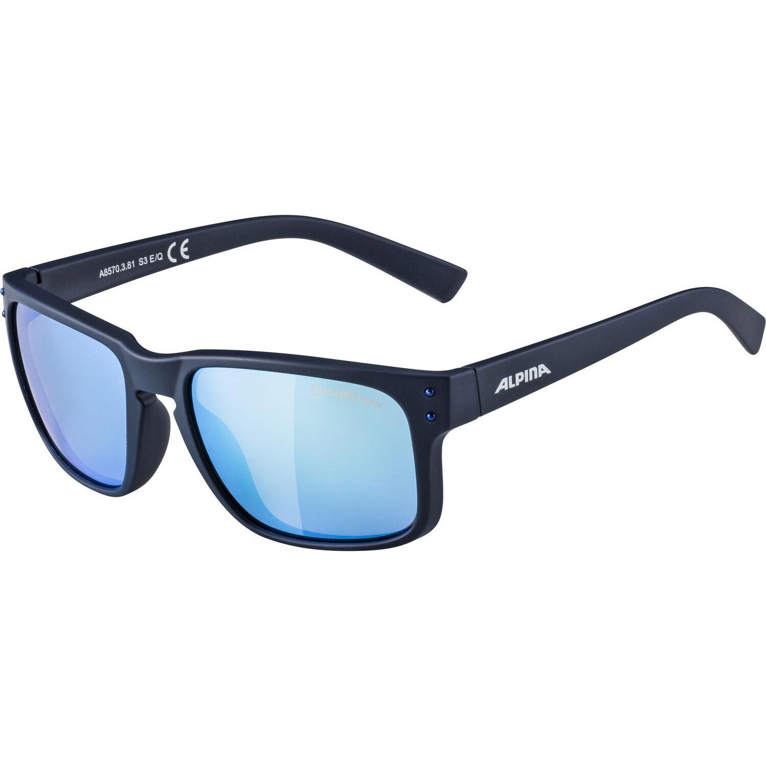 Alpina Kosmic okulary sportowe matowy niebieski