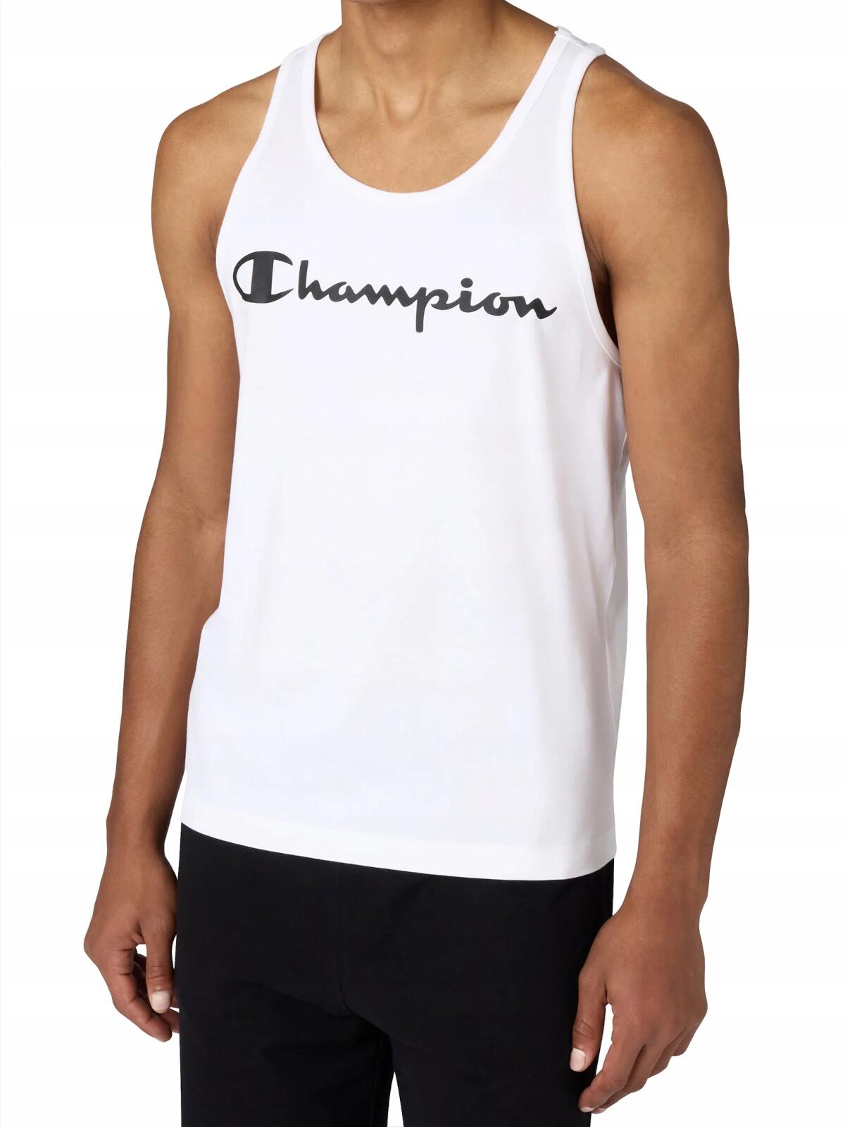 Koszulka Męska Champion Bez Rękawów Sportowa Tank Top