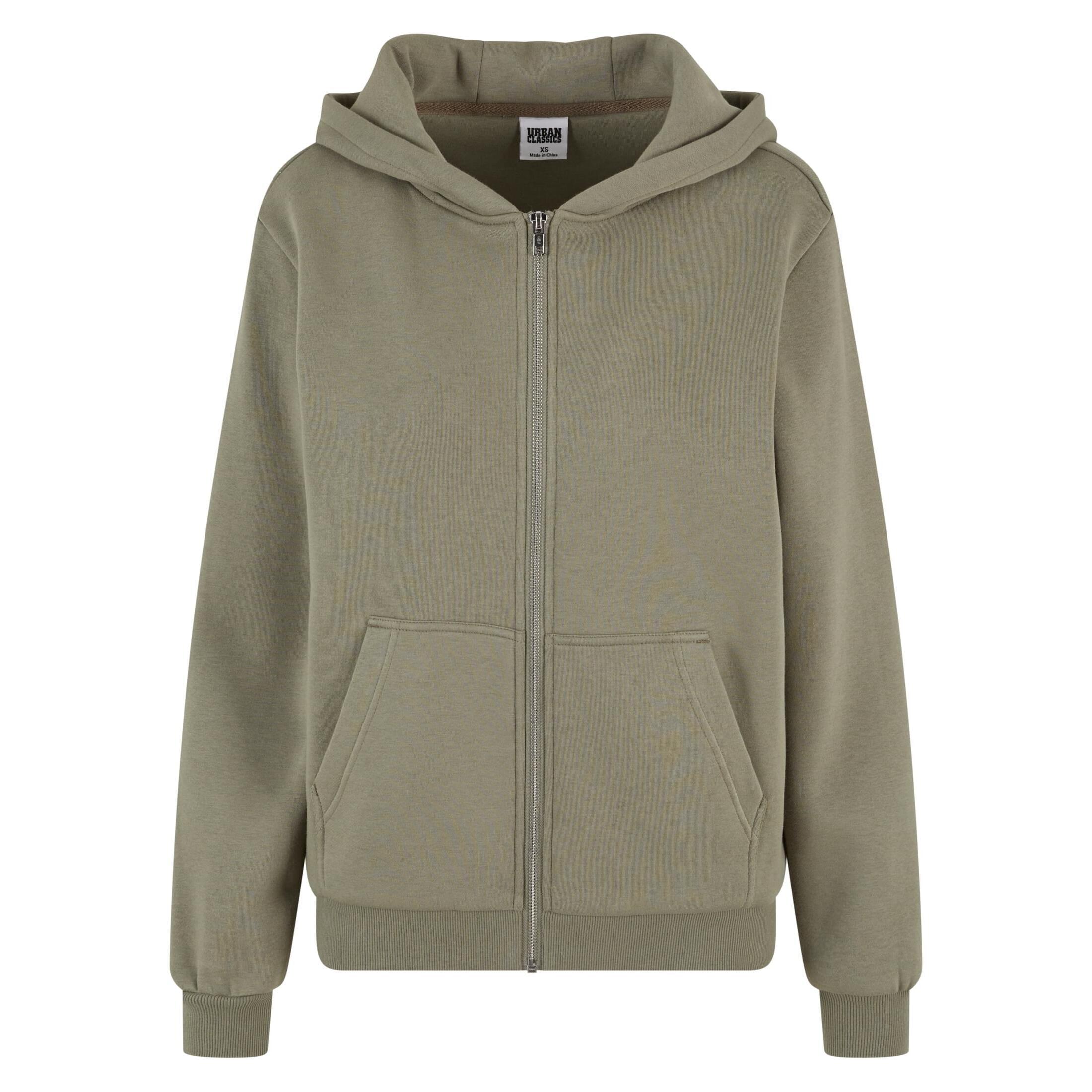 Damska bluza z kapturem zapinana na zamek Urban Classics