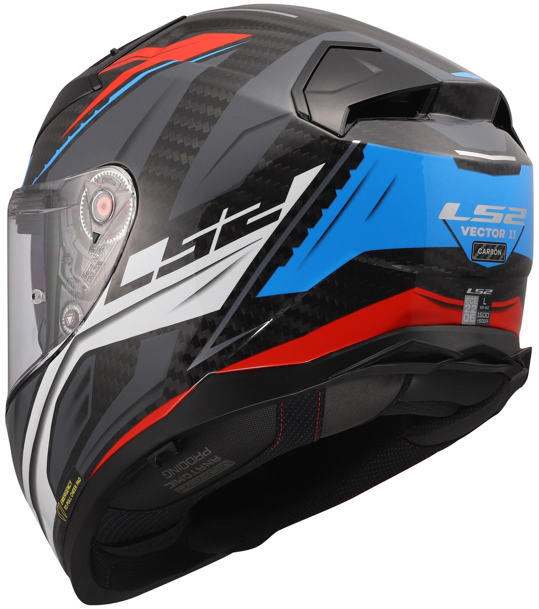 Kask integralny LS2 FF811 Vector II Carbon 6K