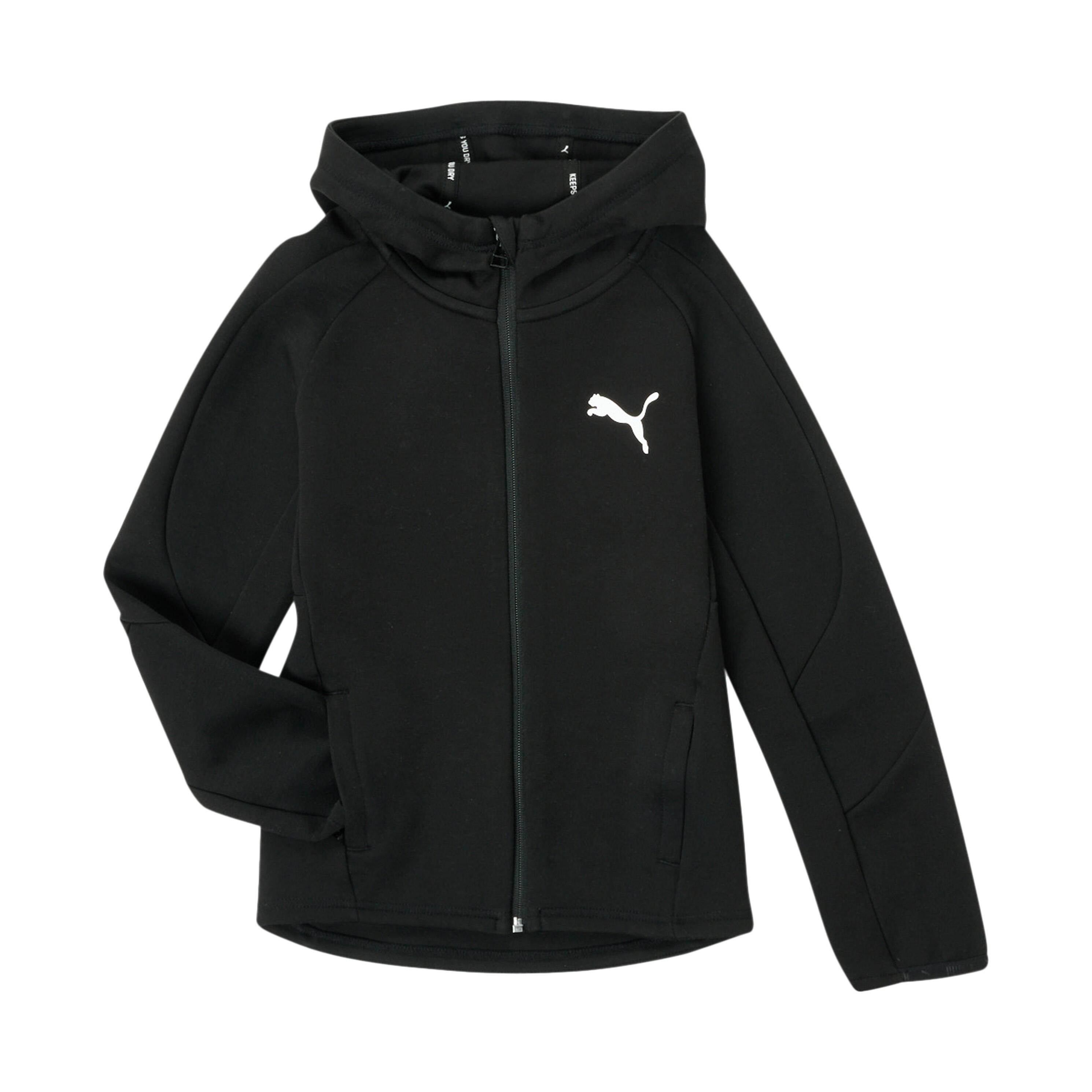 Dziecięca bluza z kapturem z pełnym zamkiem błyskawicznym Puma Evostripe B