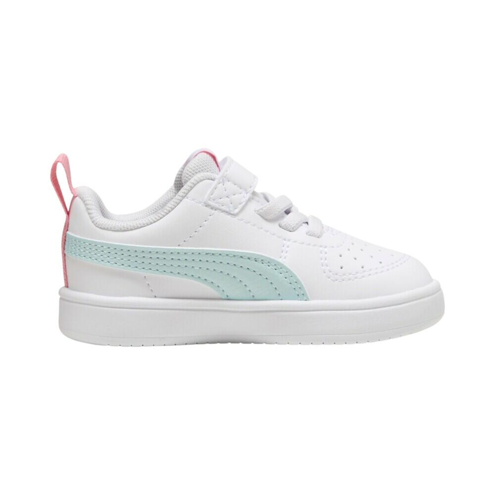 1579 Puma Rickie AC Inf buty dziecięce białe Sea Glass Pinkscape