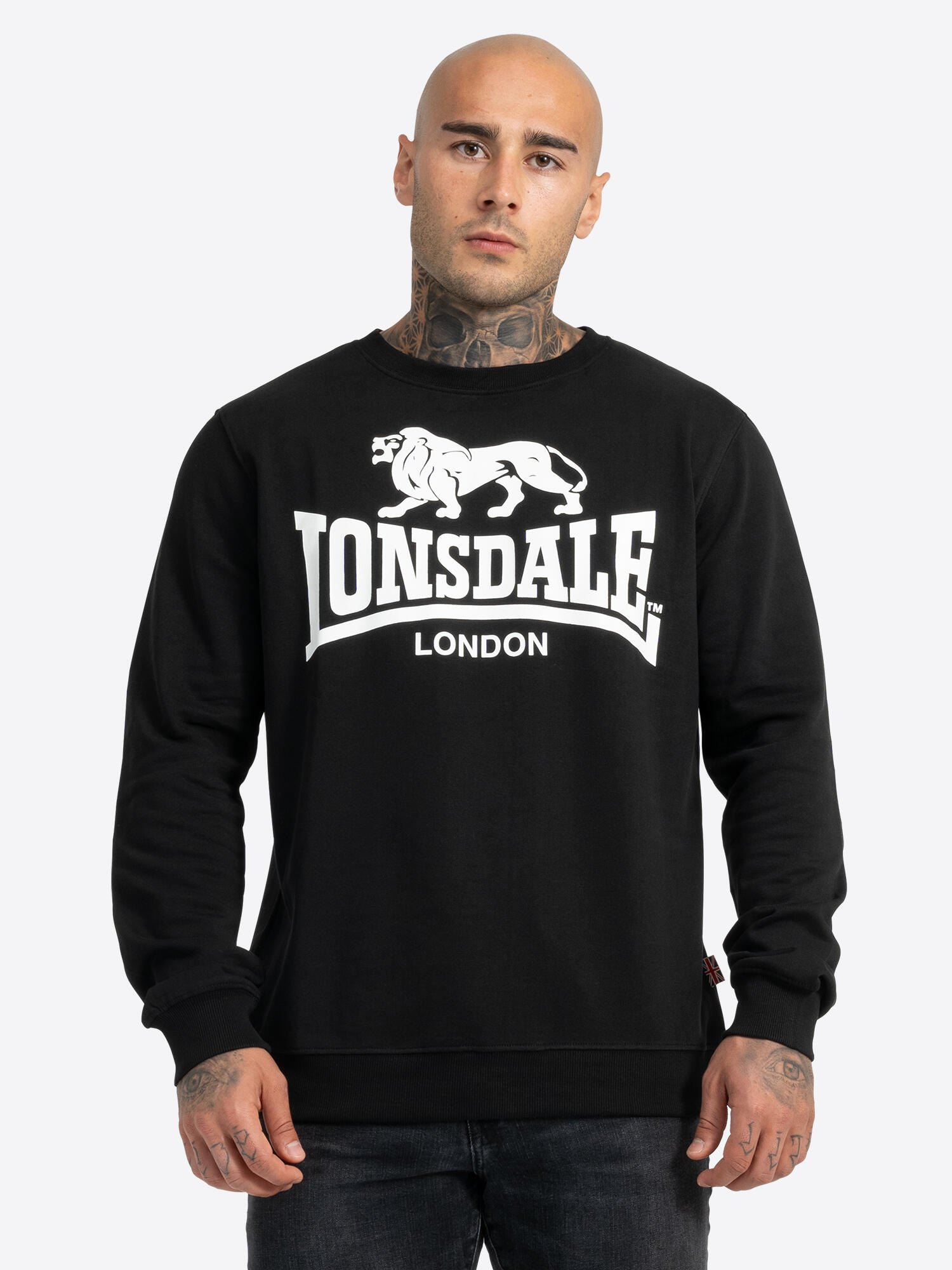 Bluza z okrągłym dekoltem Lonsdale Go Sport