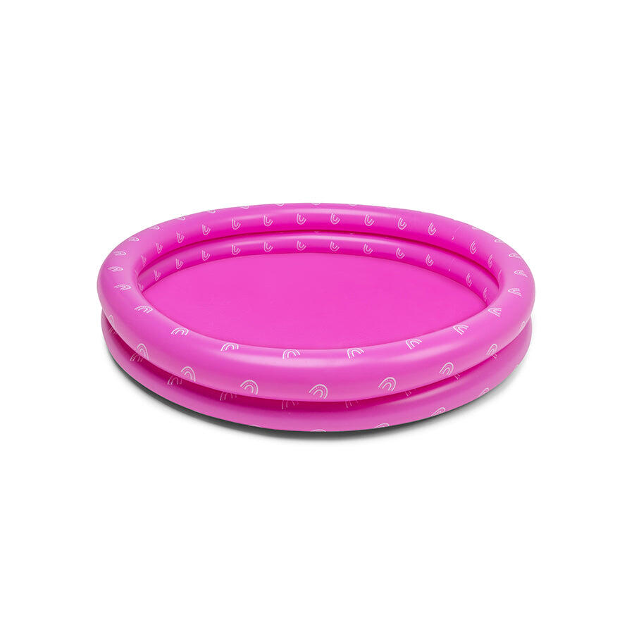 Basen dla dzieci Swim Essentials - wielokolorowy - tęczowy - Ø 100 cm