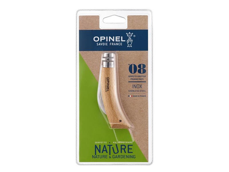 Nóż składany typu sierpak blister No.08