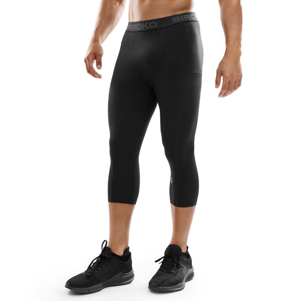 Męskie treningowe legginsy rybaczki Fitness Siroko Enlli