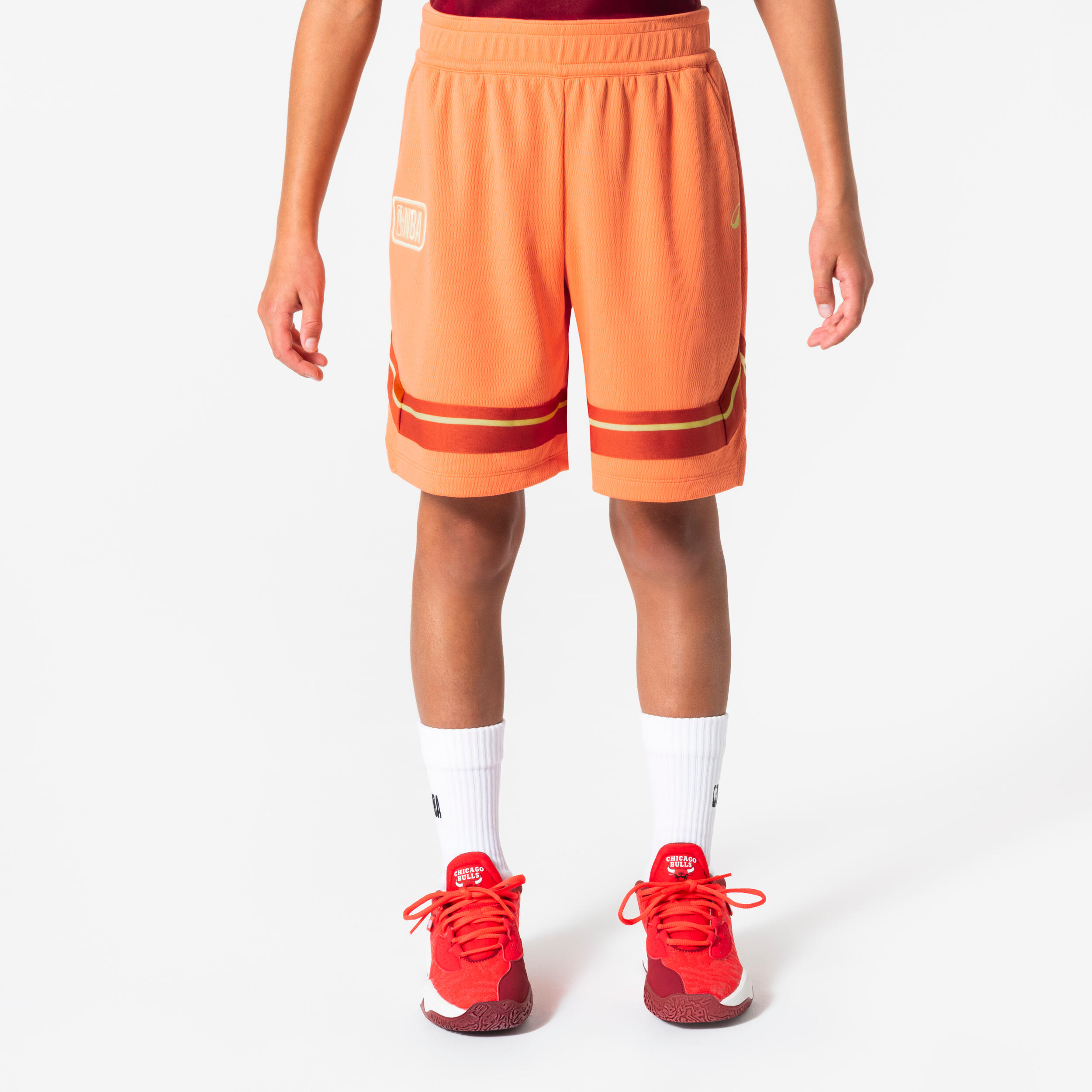 Spodenki do koszykówki dla dzieci NBA SH900