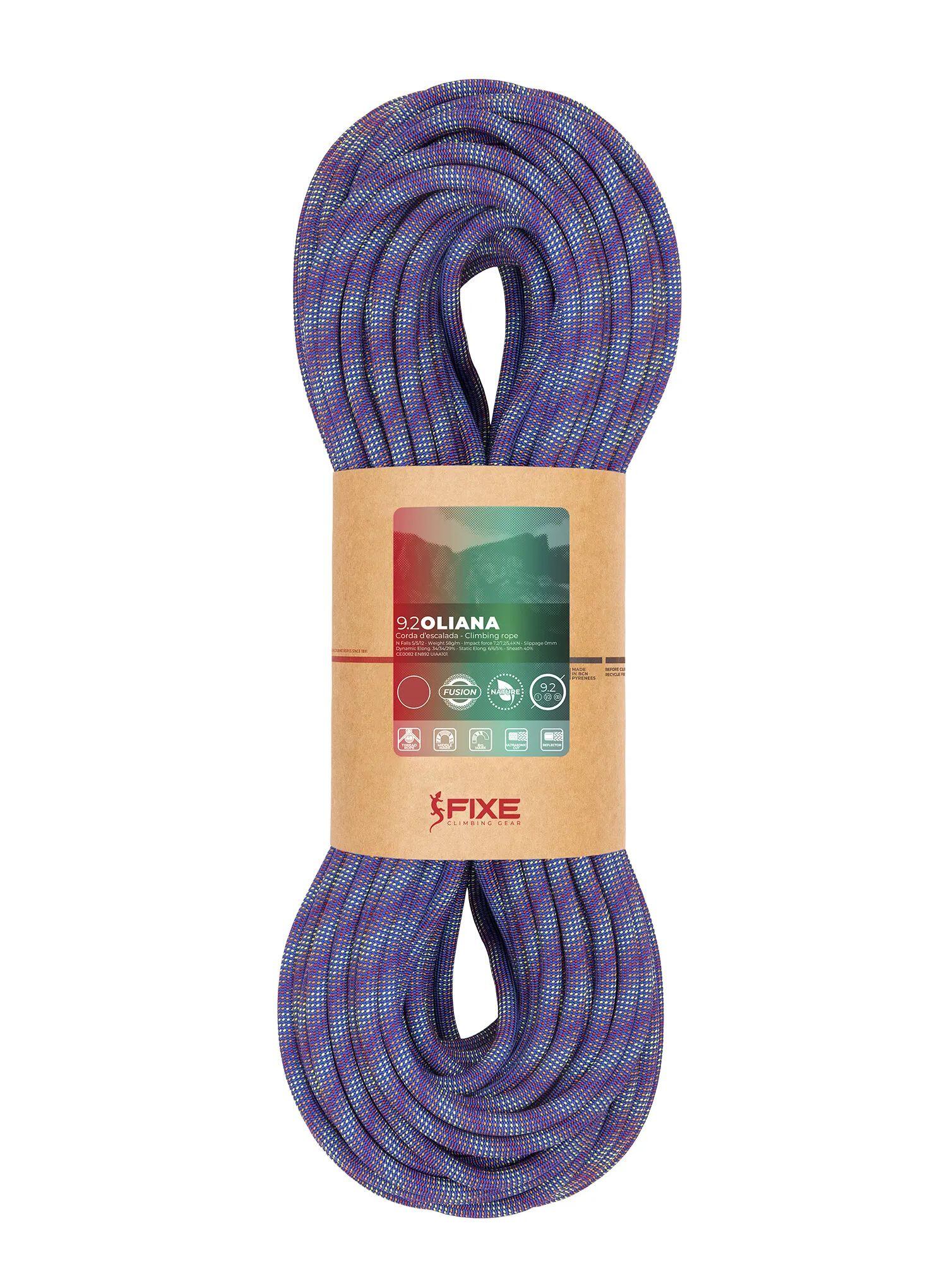 Lina dynamiczna Fixe Climbing Oliana 9,2 50 m - blue
