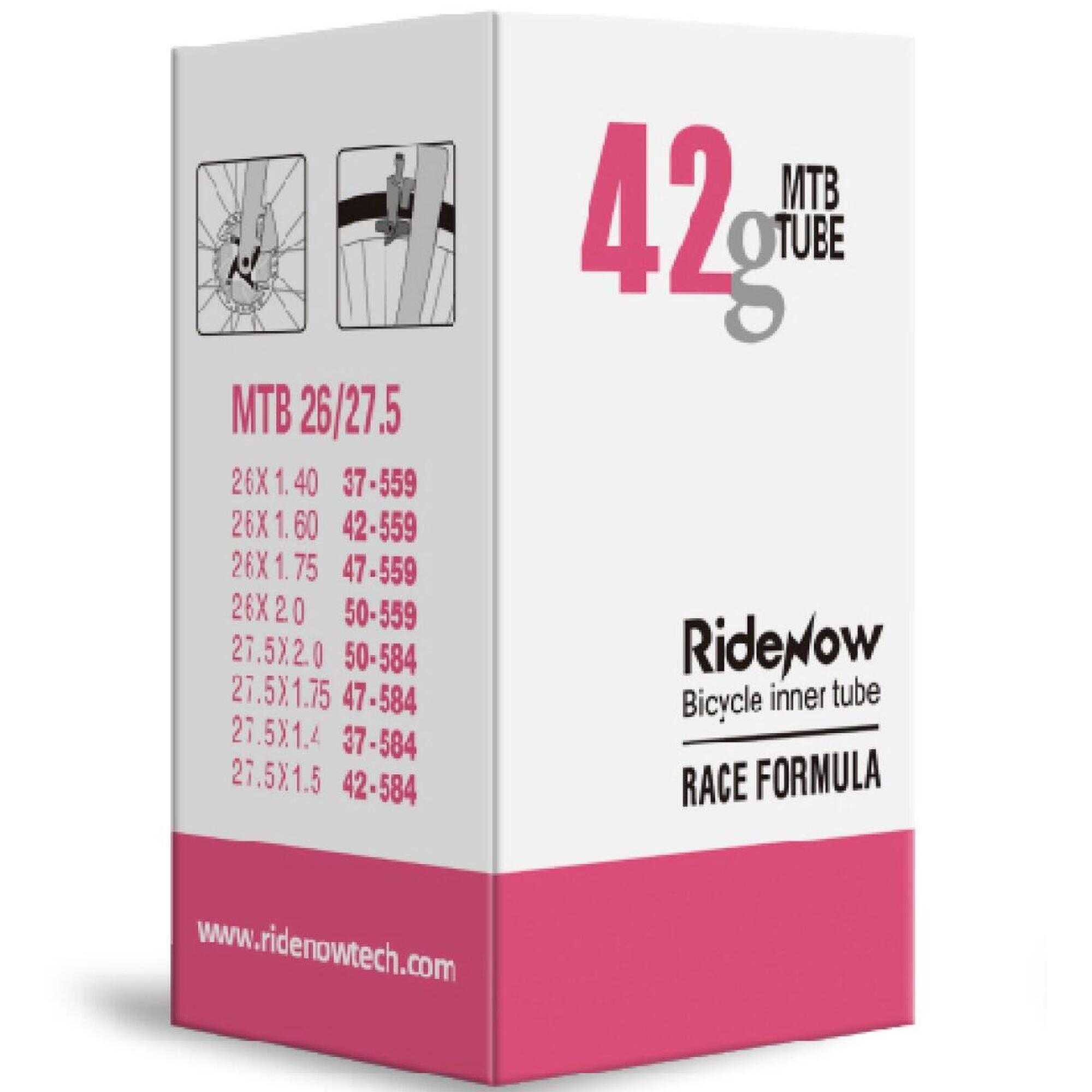 Dętka TPU RideNow Light 42g MTB 26 - 27 5 wentyl 42mm AV