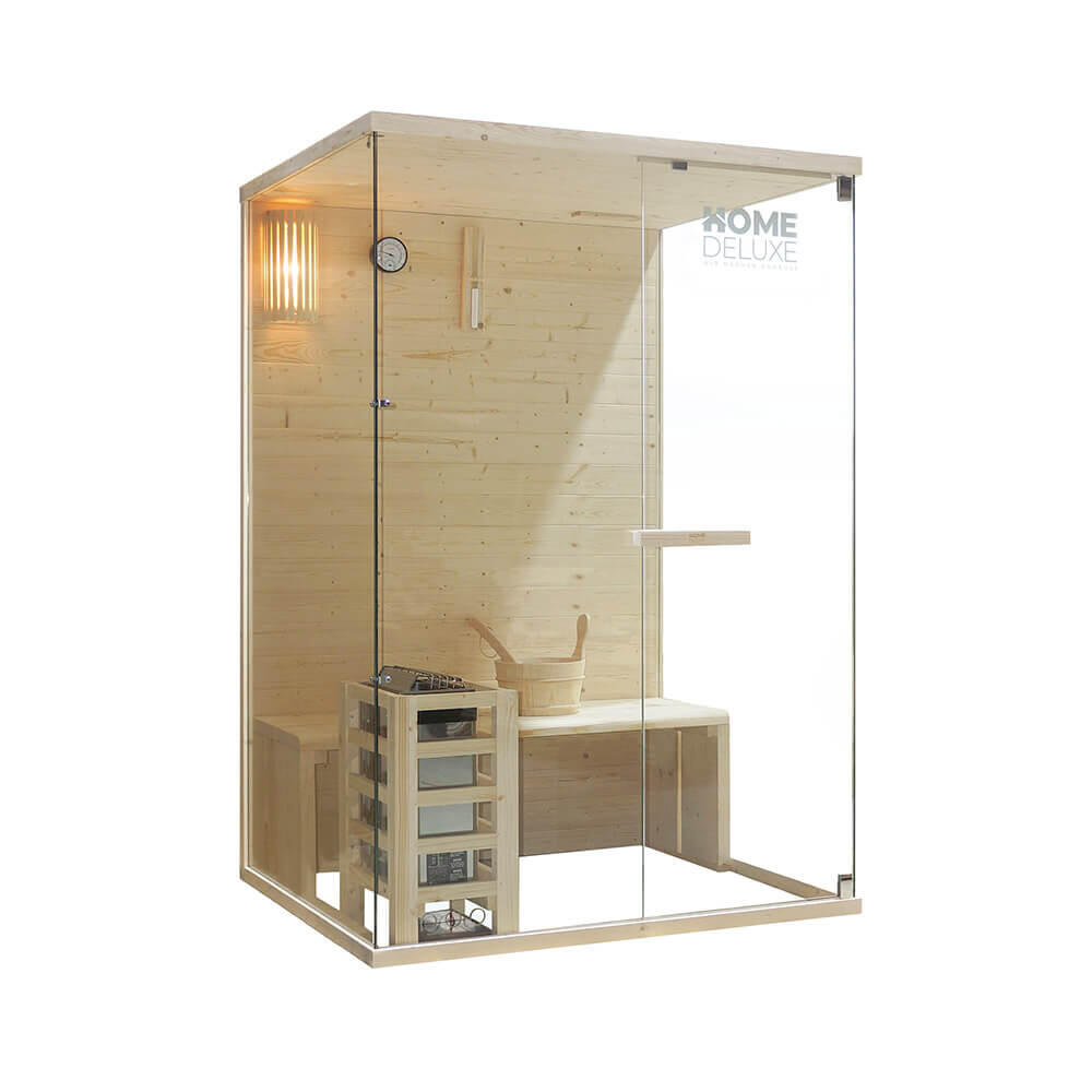 Tradycyjna sauna ARUNA – 130 x 190 cm dla 1–2 osób