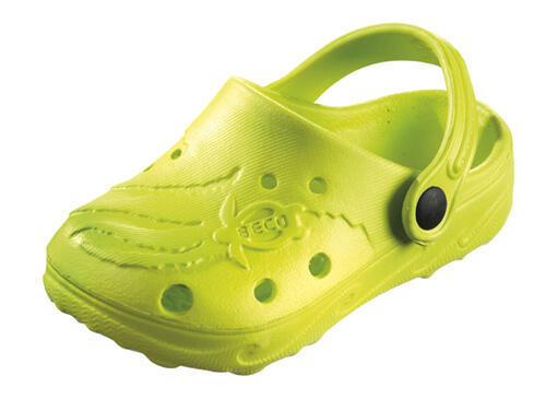 Beco Children's Clogs | Lime Green