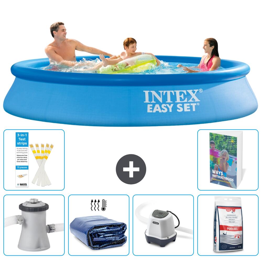 INTEX Basen Easy Set Okrągły - 305x61 cm - 7-częściowy S329