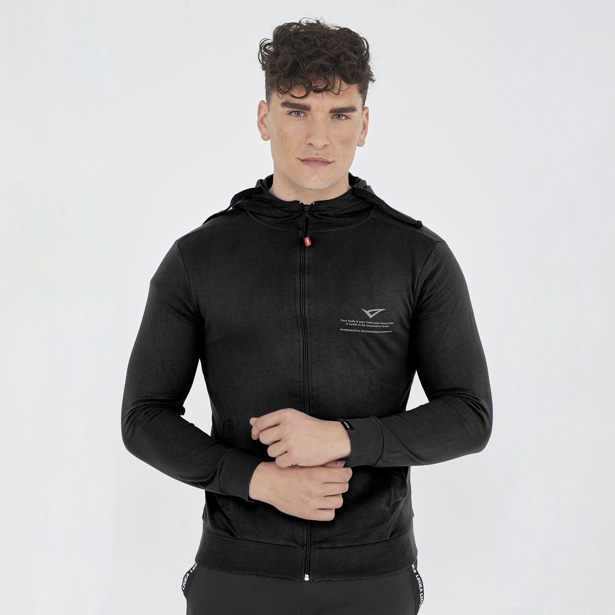 Lekka sportowa kurtka z kapturem RAYA oversize