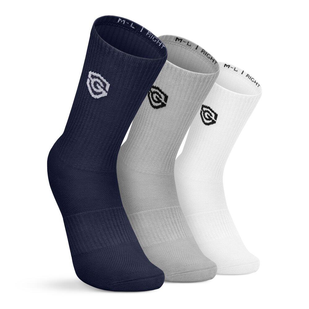 Skarpetki golfowe unisex z bawełny organicznej