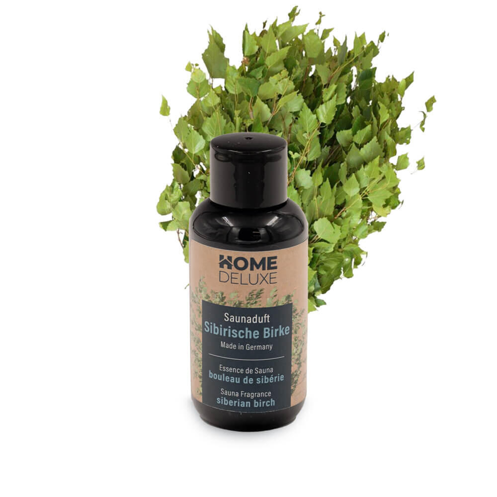 HOME DELUXE Zapach do sauny 1-częściowy zestaw ZEN Syberyjski brzoza - 250 ml