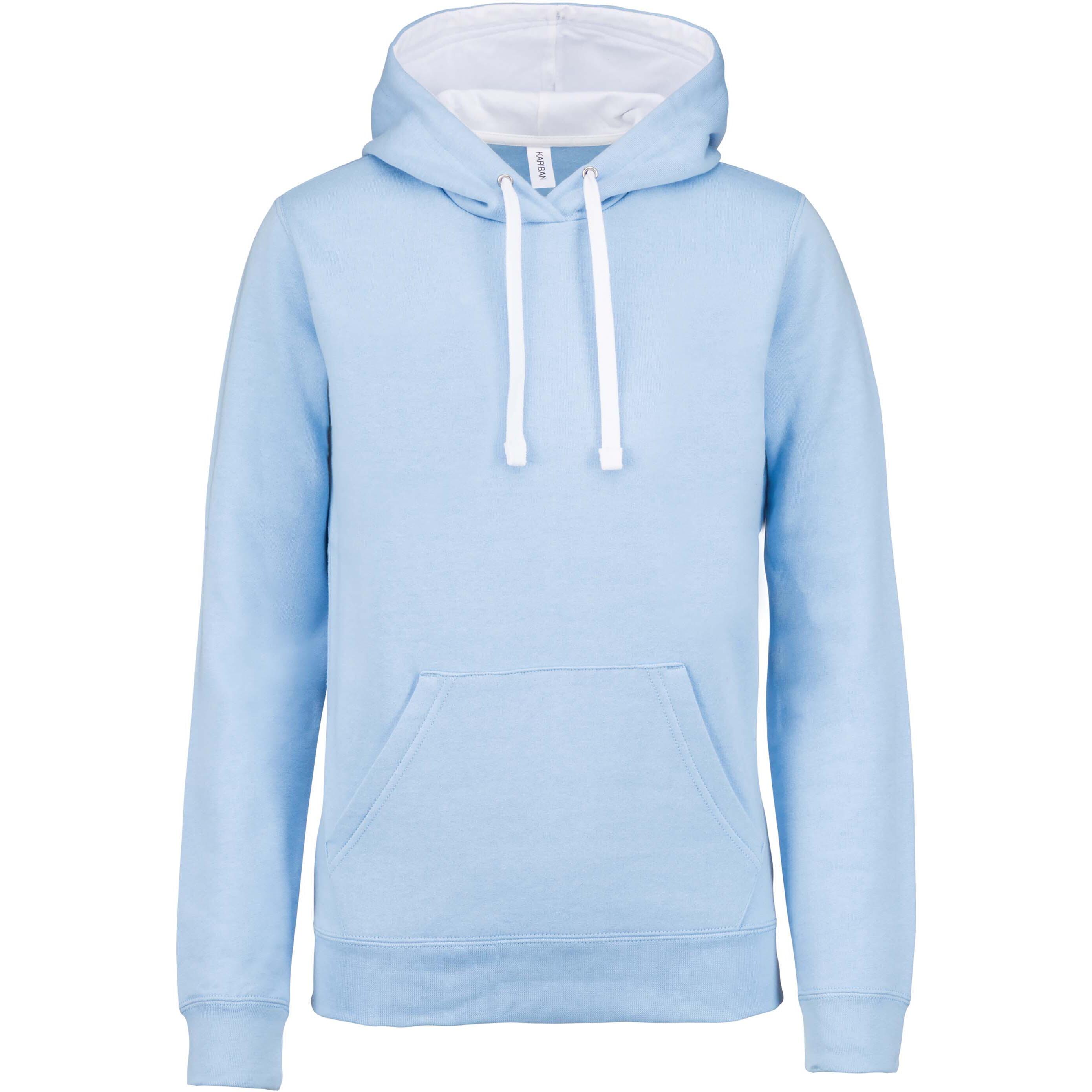 Bluza z kapturem Kariban Contrastée