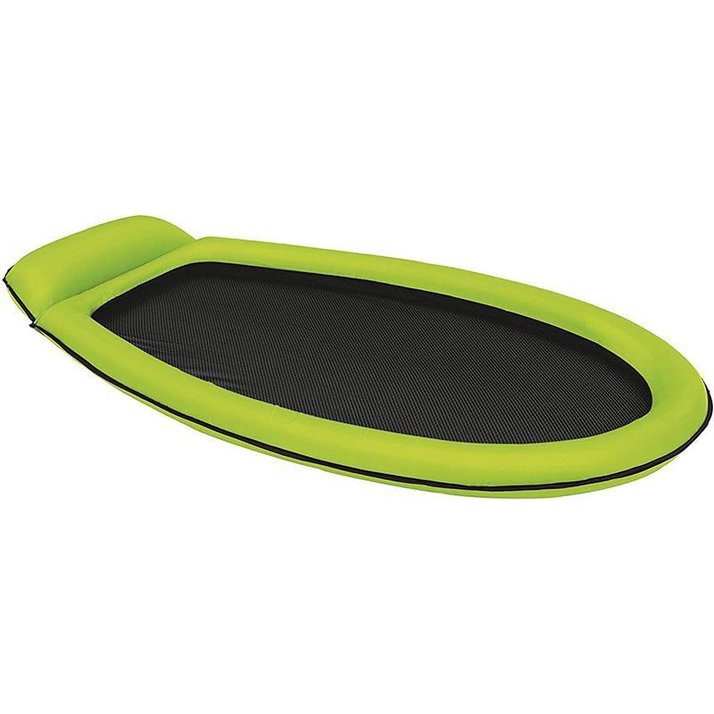 Materac plażowy z siatką Intex zielony