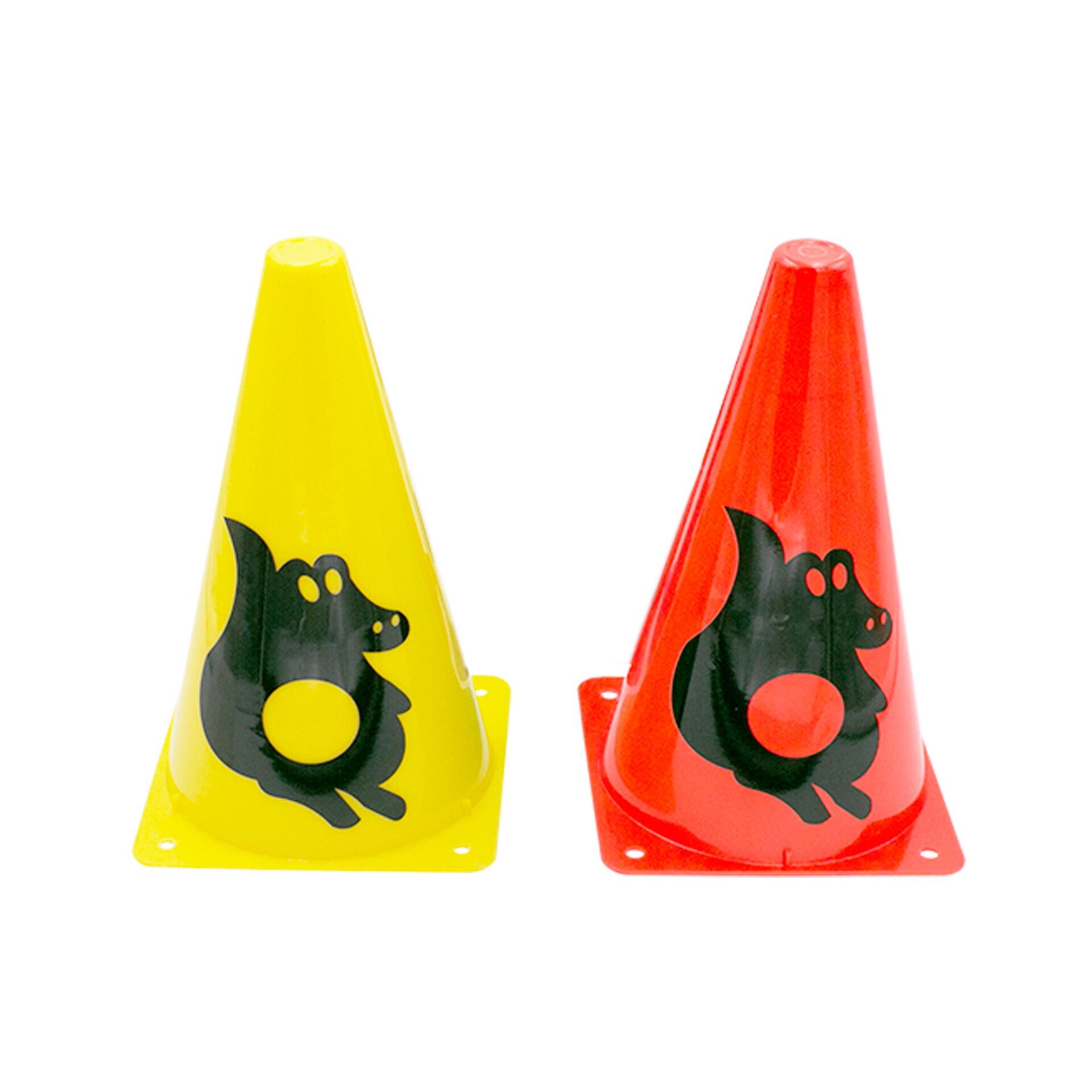 Stożek półsztywny 23 cm z PVC.
