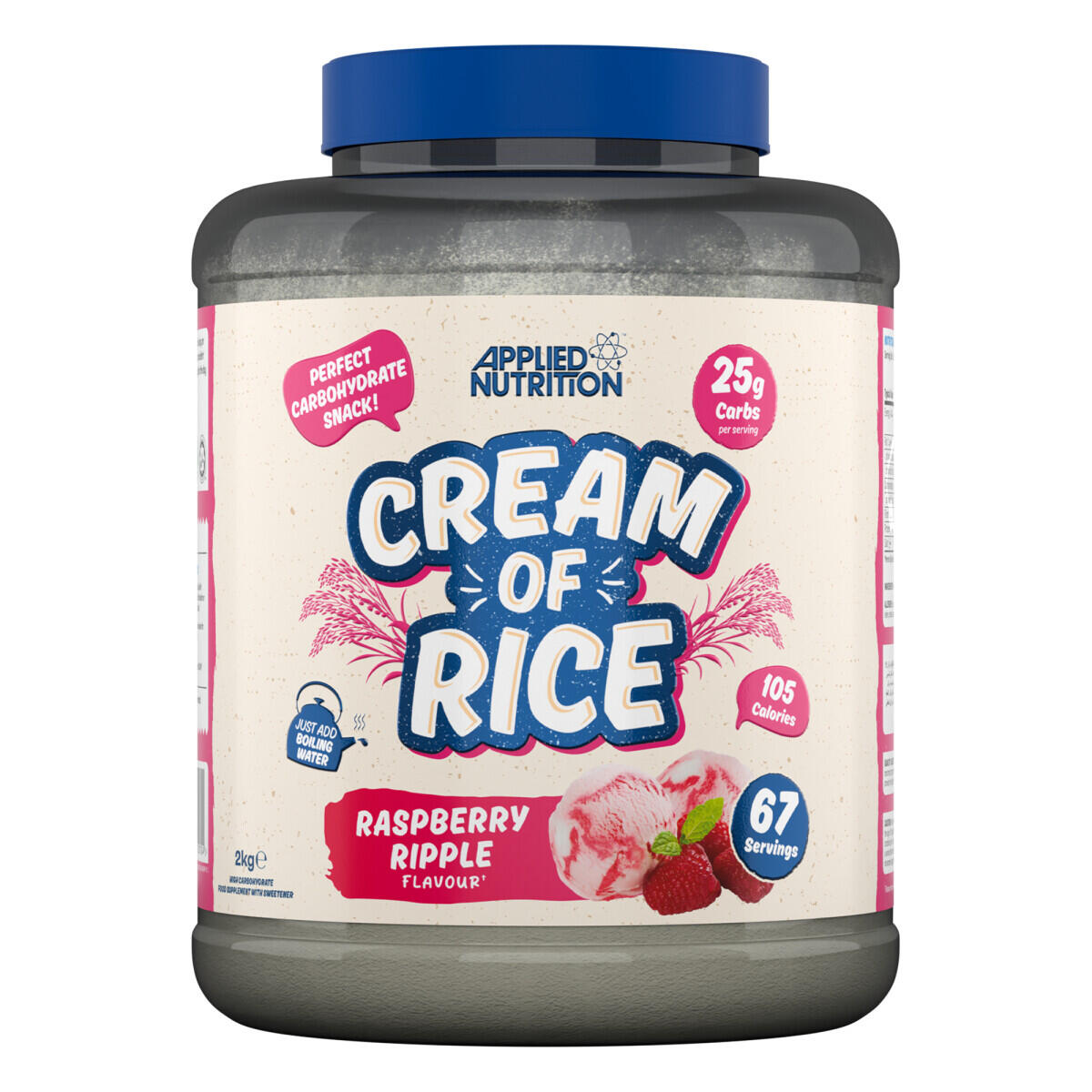 Krem Ryżowy Cream of Rice Raspberry Ripple Applied Nutrition 2000g