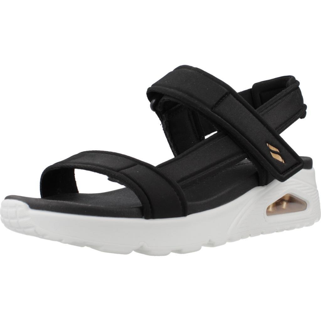 Sandały SKECHERS UNO - SUMMER STAND 2 Czarny