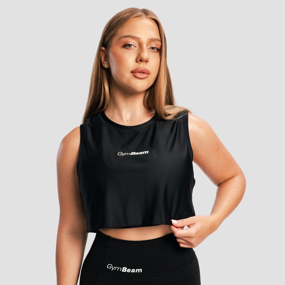 Top damski sporty walki regular czarny Combat