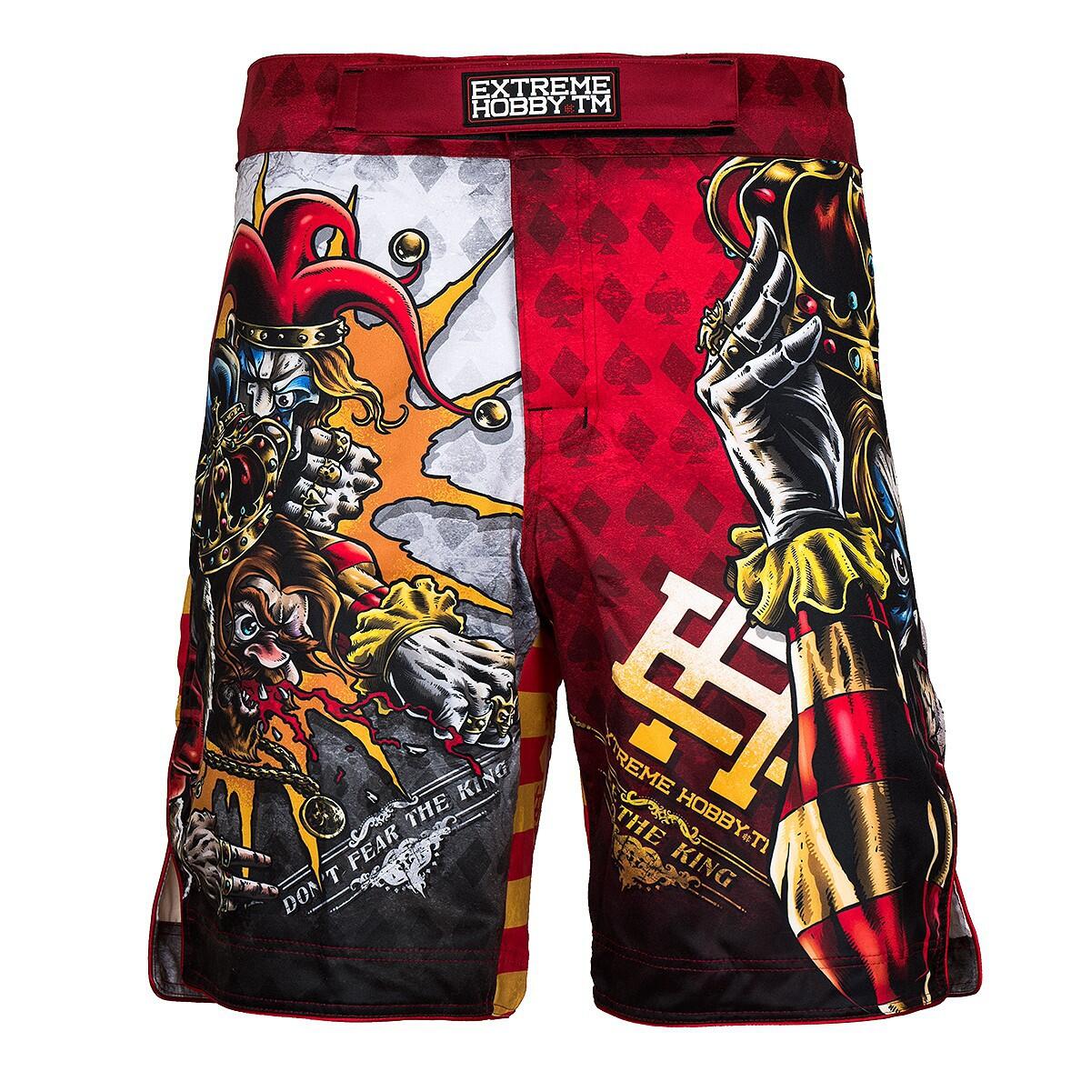 Spodenki do Grapplingu MMA BJJ K1 męskie EXTREME HOBBY KILLER CARDS 2