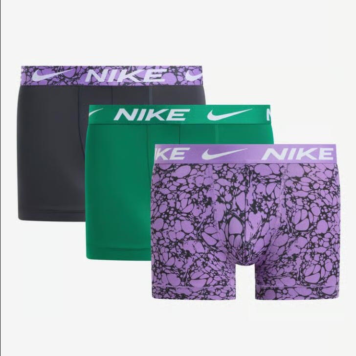 Bokserki Nike Trunk 3-pak KE1278 FAI Czarny