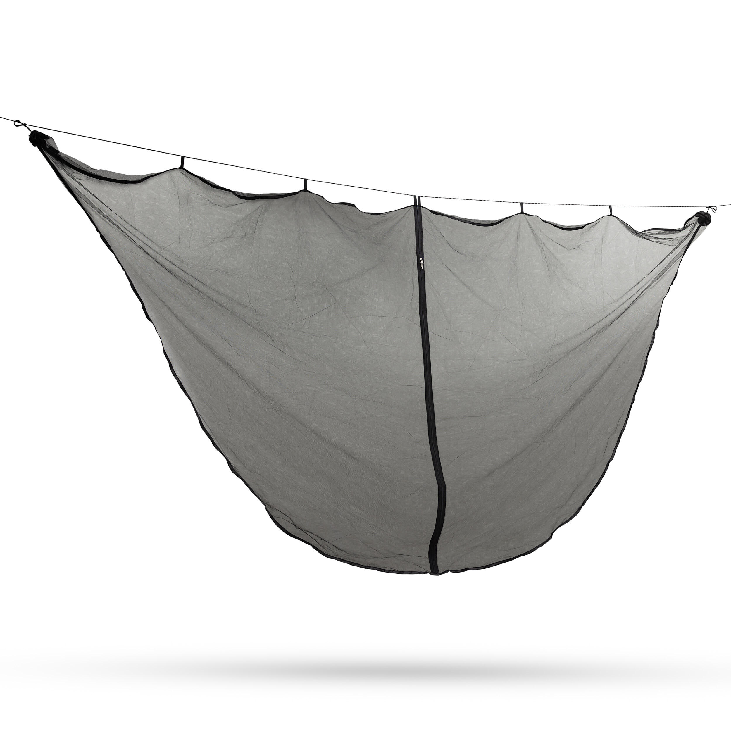 Travelnet moskitiera do hamaka, dł. 240 x szer. 140 cm, czarna, dla 1 osoby