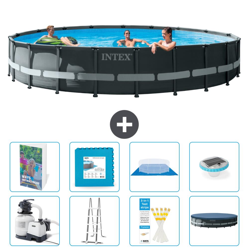 INTEX Basen Ultra XTR Okrągły - 610x122 cm - 9-częściowy S674