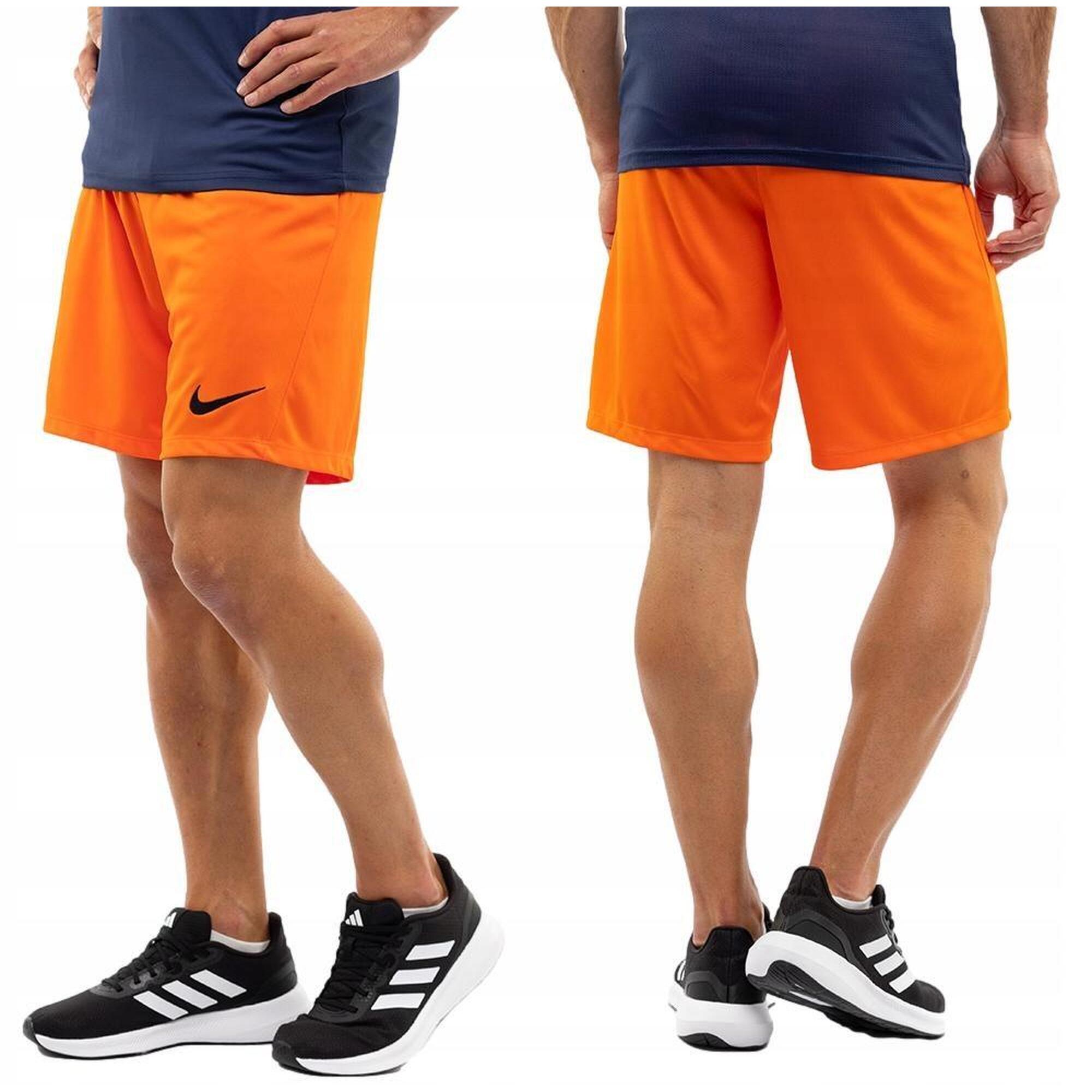 Pomarańczowe spodenki męskie Nike
