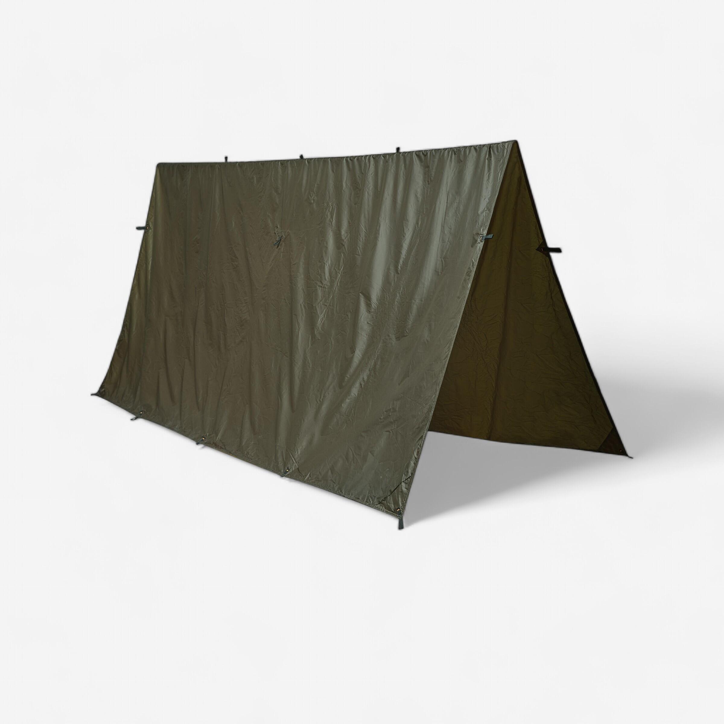 Płachta Tarp Xtralight Bushcraft Biwak 2,95 X 2,8 m wodoodporna