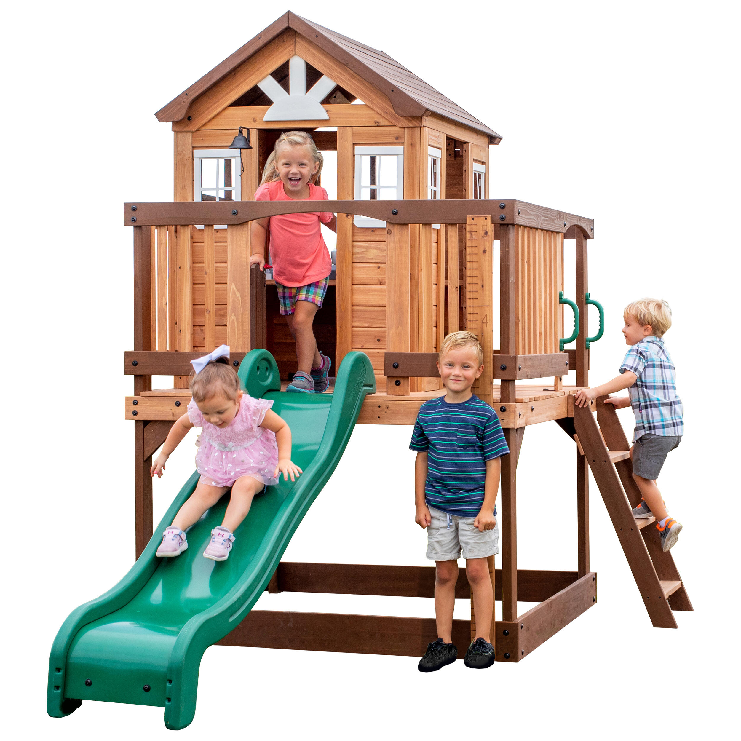 Drewniany domek z kuchnią Backyard Discovery Beacon Heights