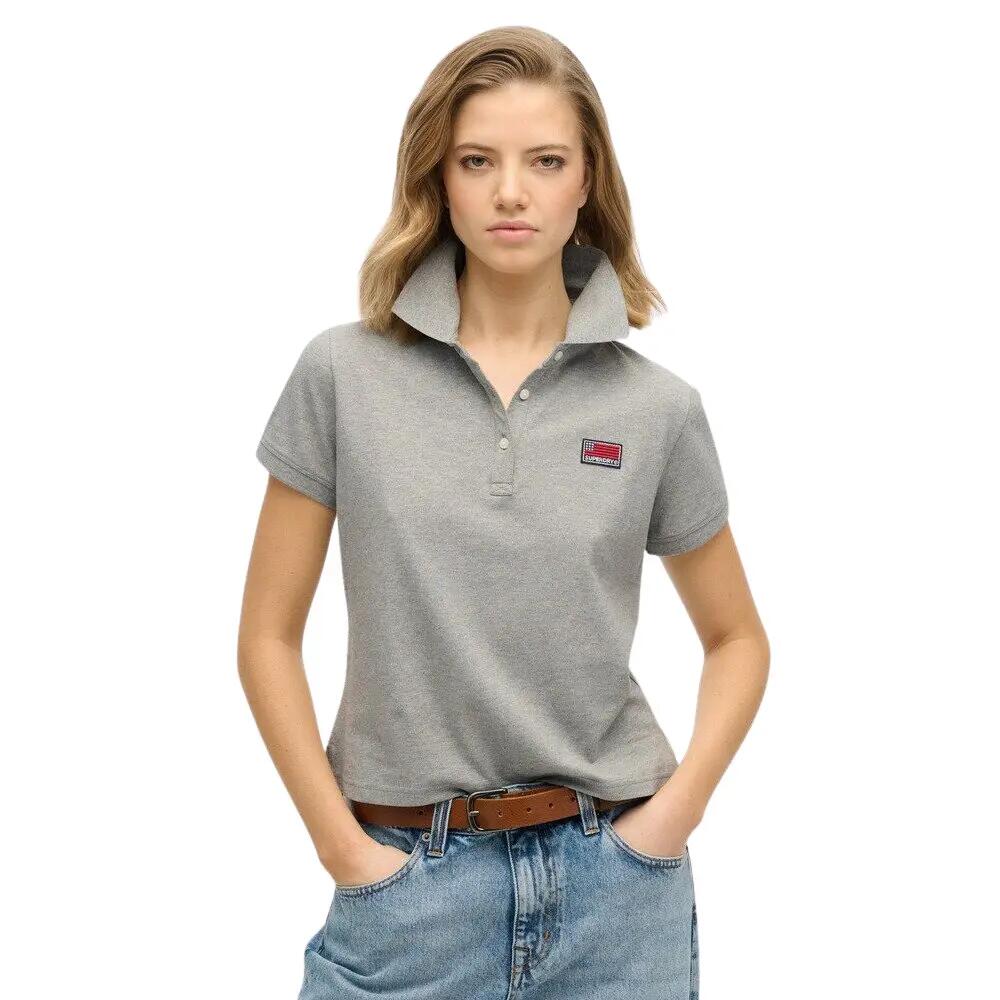 Damska koszulka polo Superdry Athletic Essentials Graphic