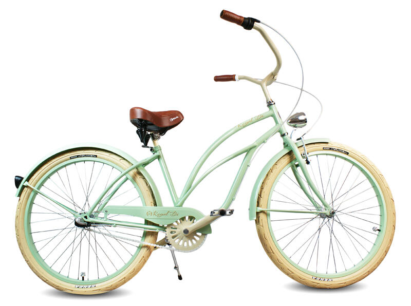 Rower Beach Cruiser Miejski Damski 18,5 26