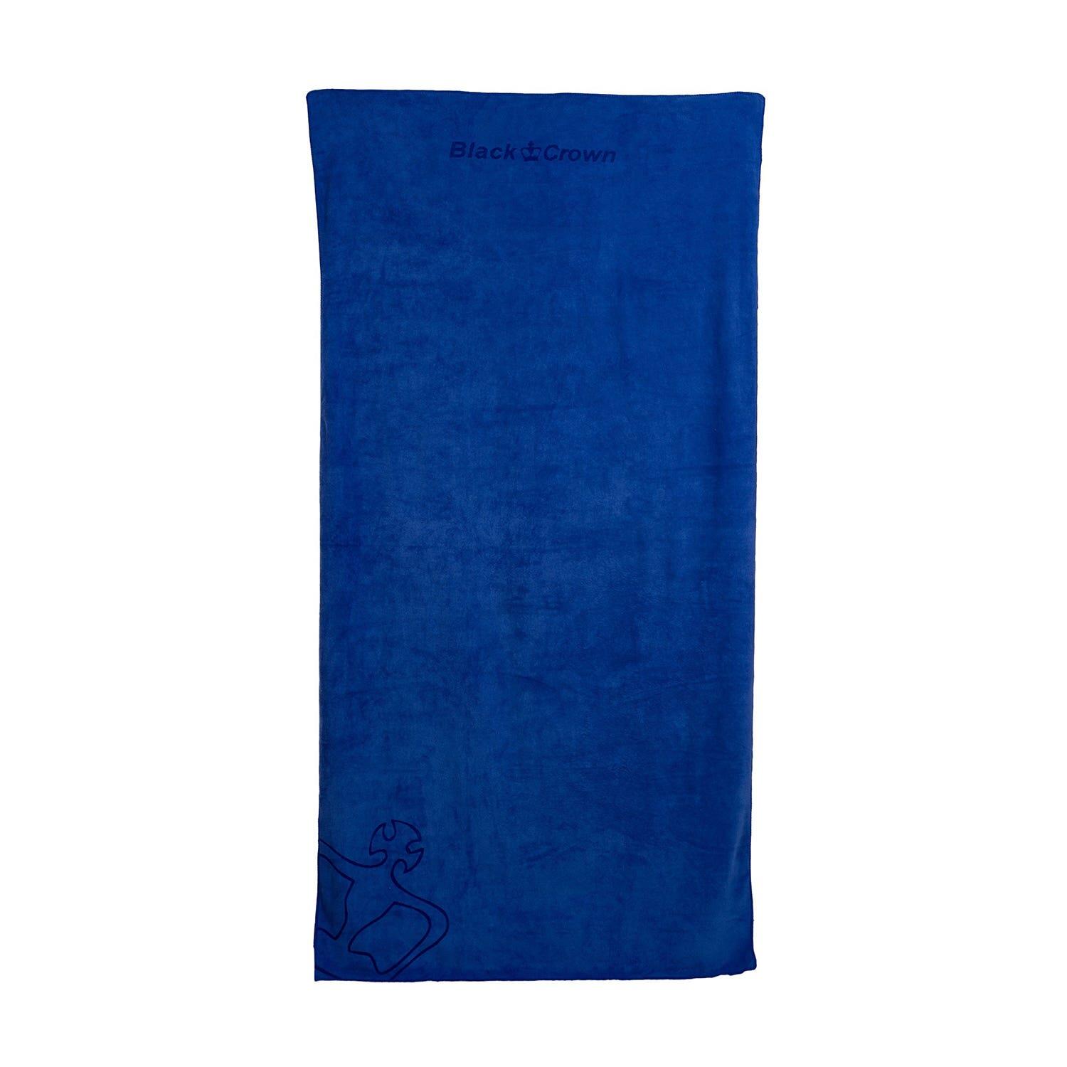 Sweet Black Crown Towel Azul