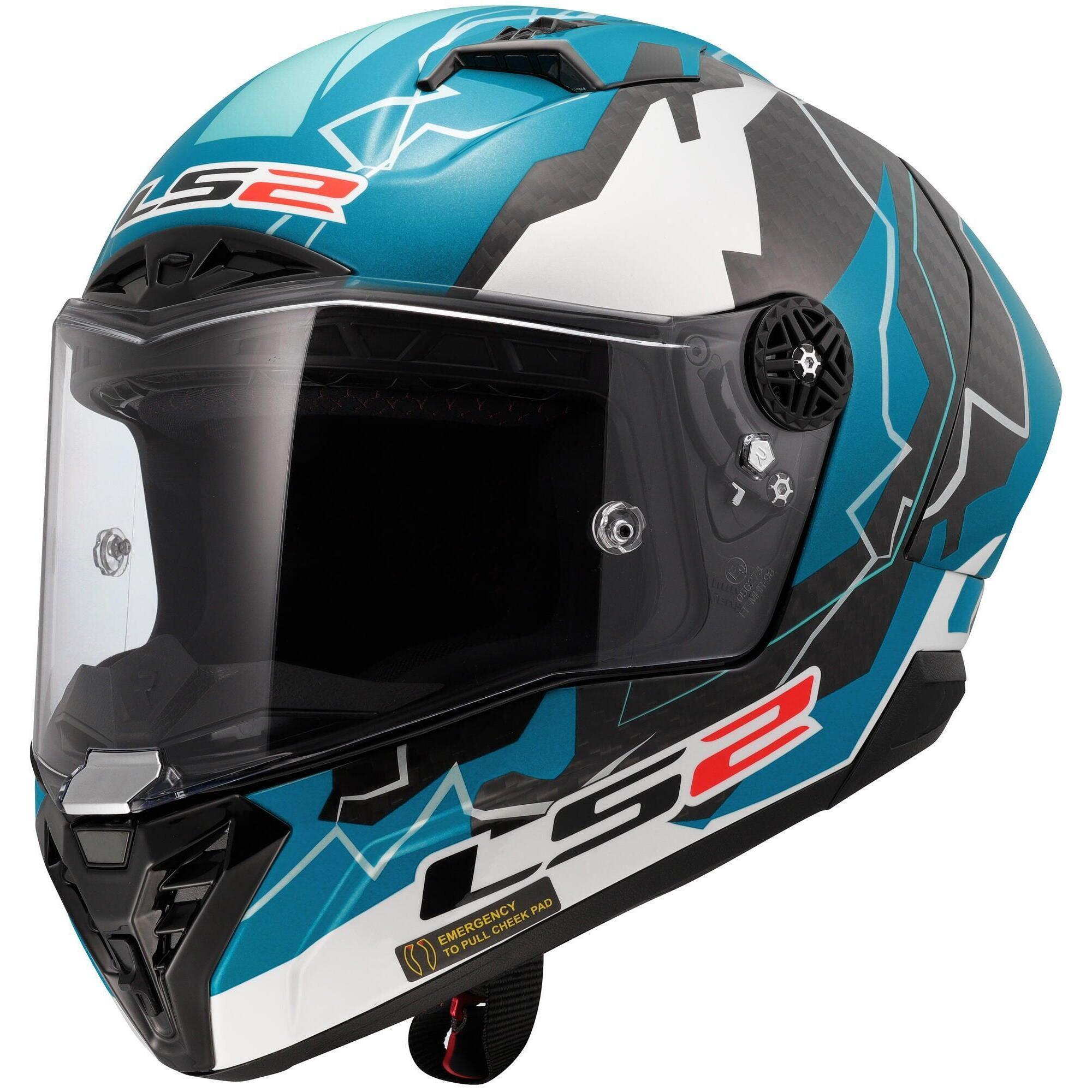 Kask integralny LS2 FF805 Thunder Carbon GP Aero M