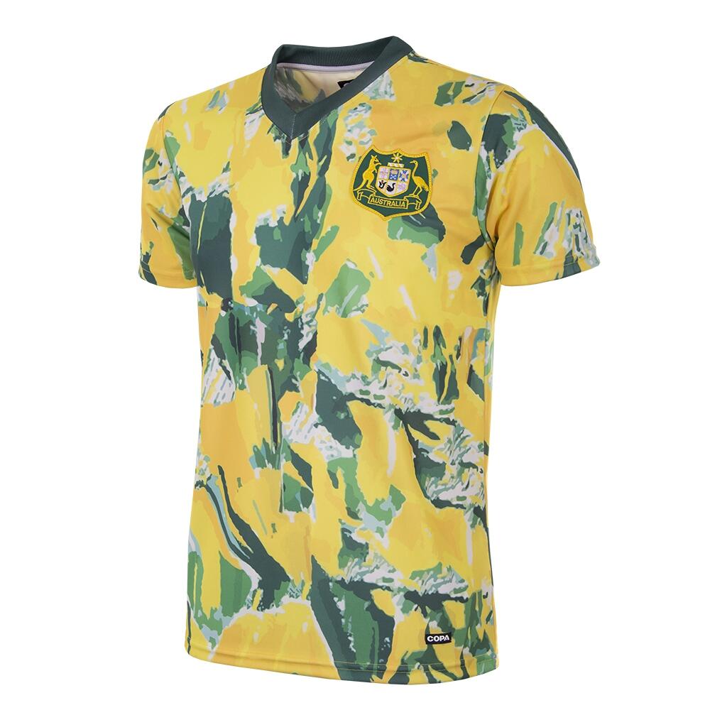 Australia 1990 - 93 - Koszulka piłkarska retro - Żółta – COPA Football