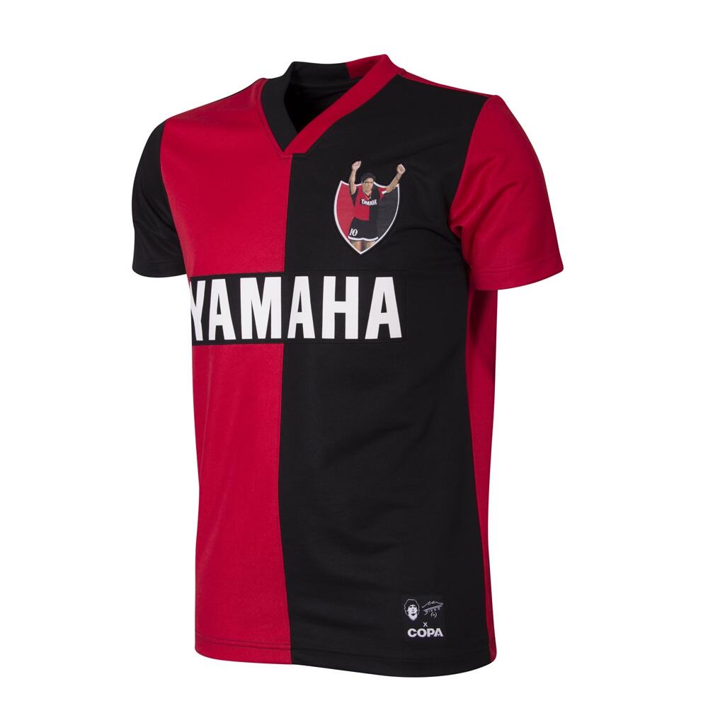 Camiseta Retro de Futebol Maradona x COPA Newell's Old Boys 1993