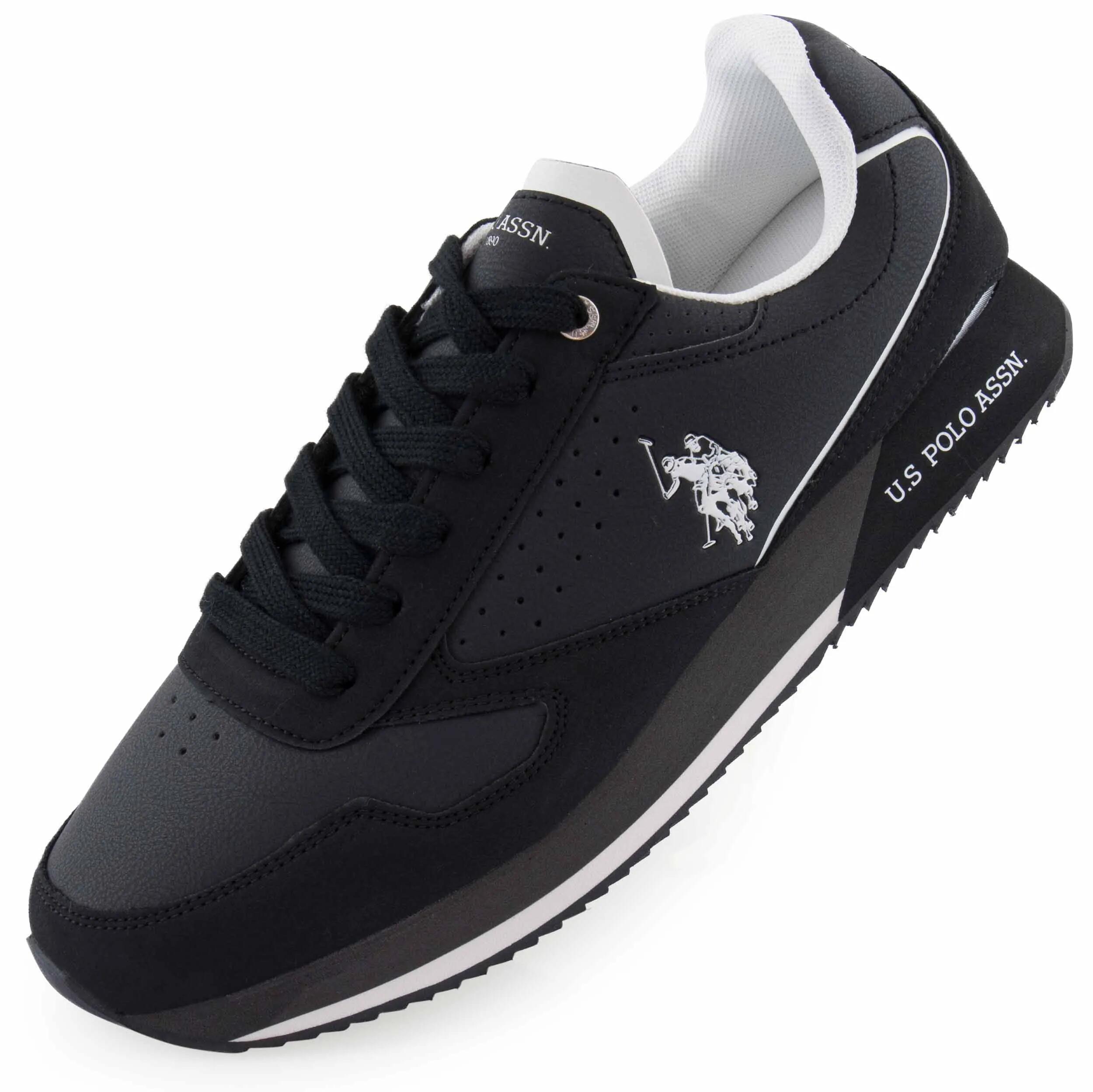Obuwie męskie U.S. Polo Assn. trampki czarne