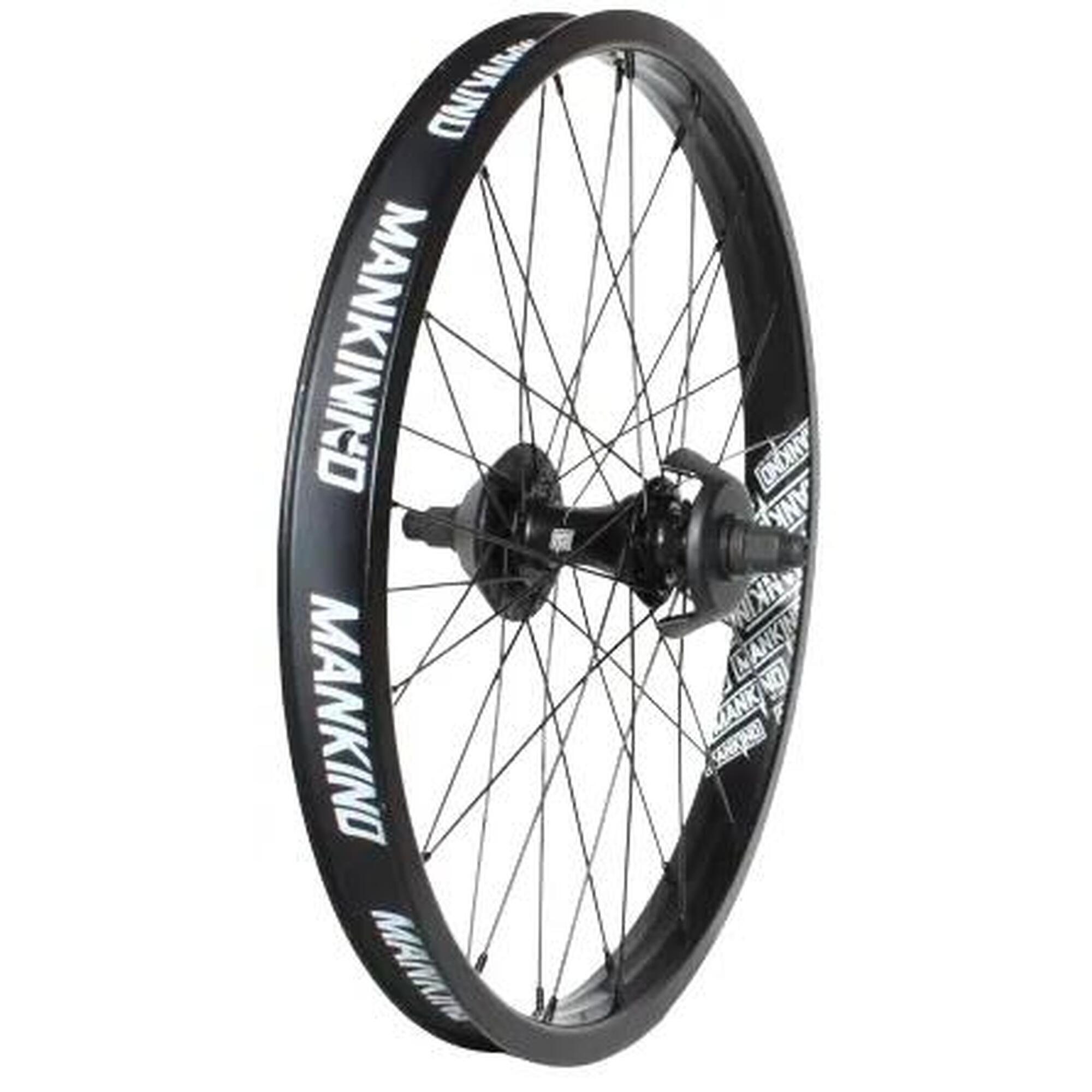BMX Koła Mankind Vision 20 Cassette BMX Tył Kółko - Matt Black - Right hand...