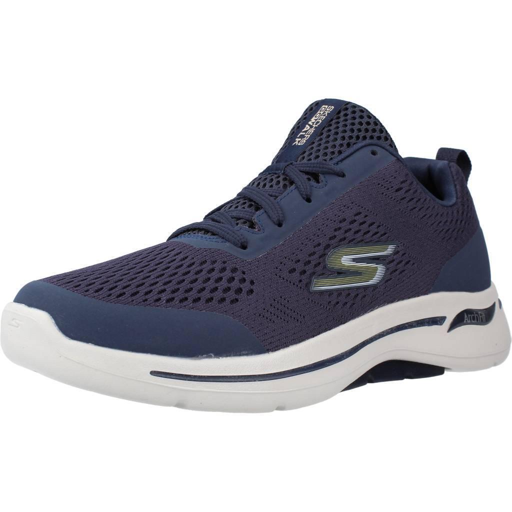 Buty SKECHERS GO WALK ARCH FIT-IDYLLIC Niebieski