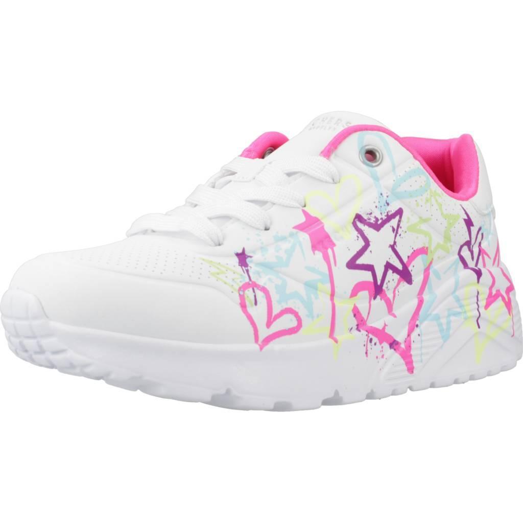 Buty SKECHERS UNO LITE - MY DRIP Biały