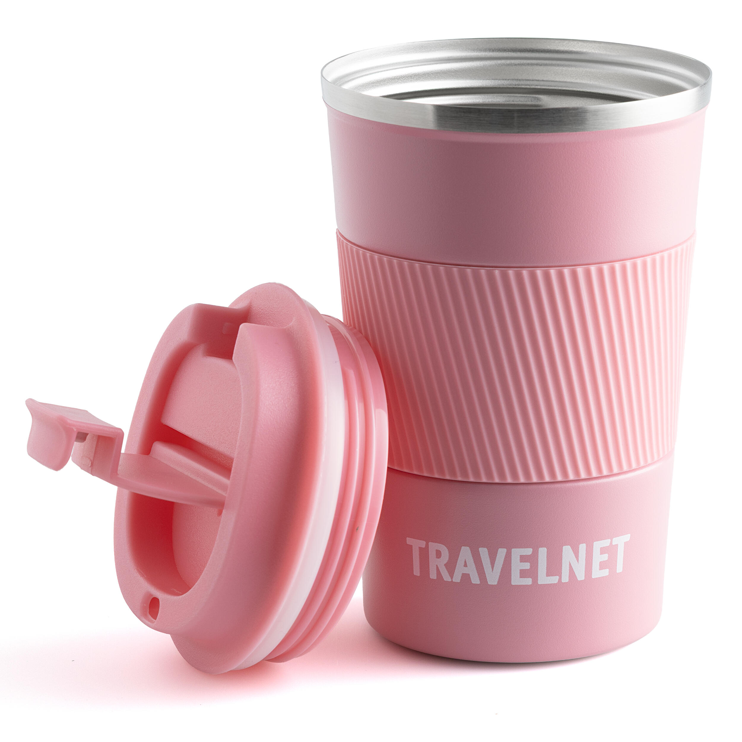 Travelnet kubek termiczny – kubek do kawy na wynos – 380 ml