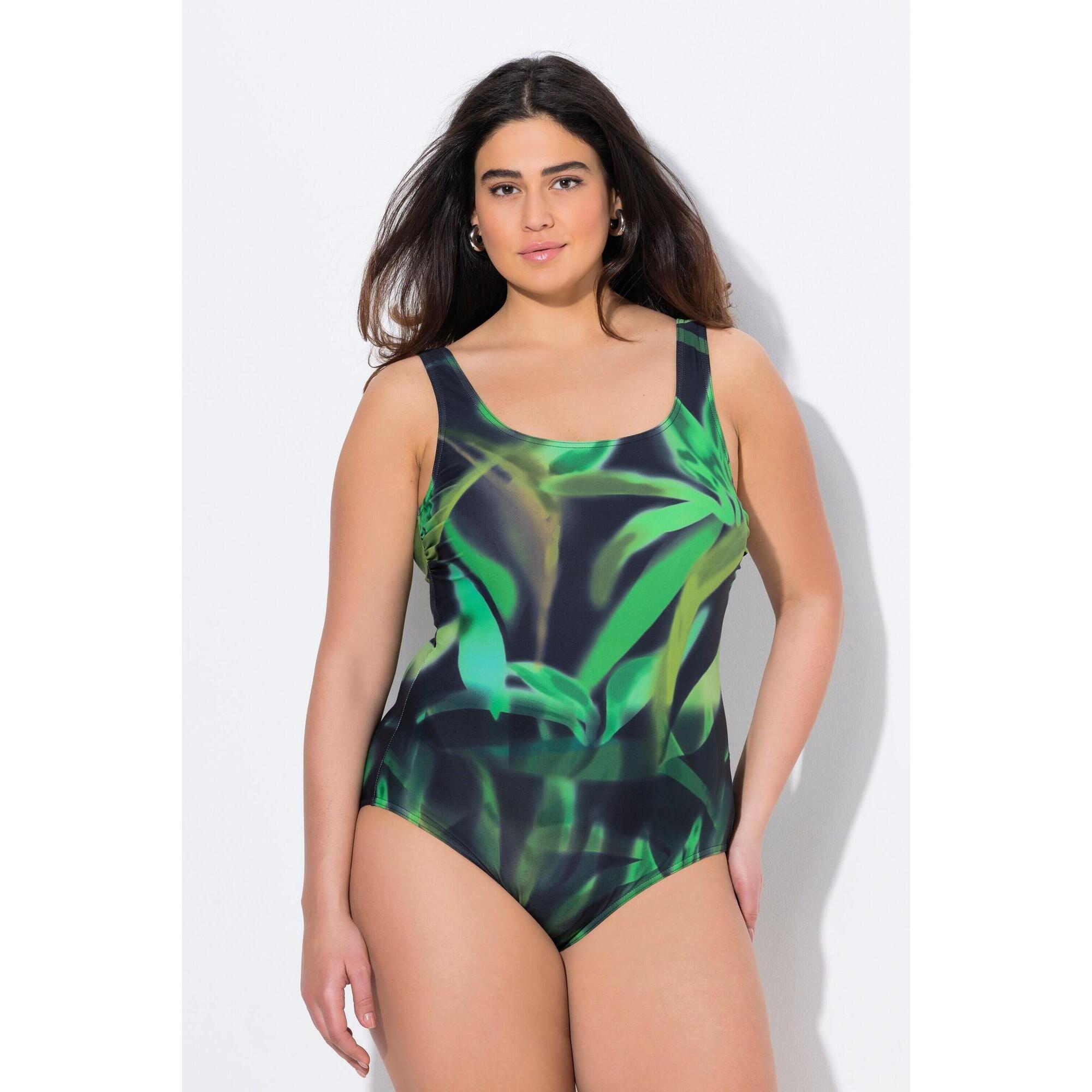 Damskie Strój kąpielowy bez miękkich miseczek okrągły dekolt