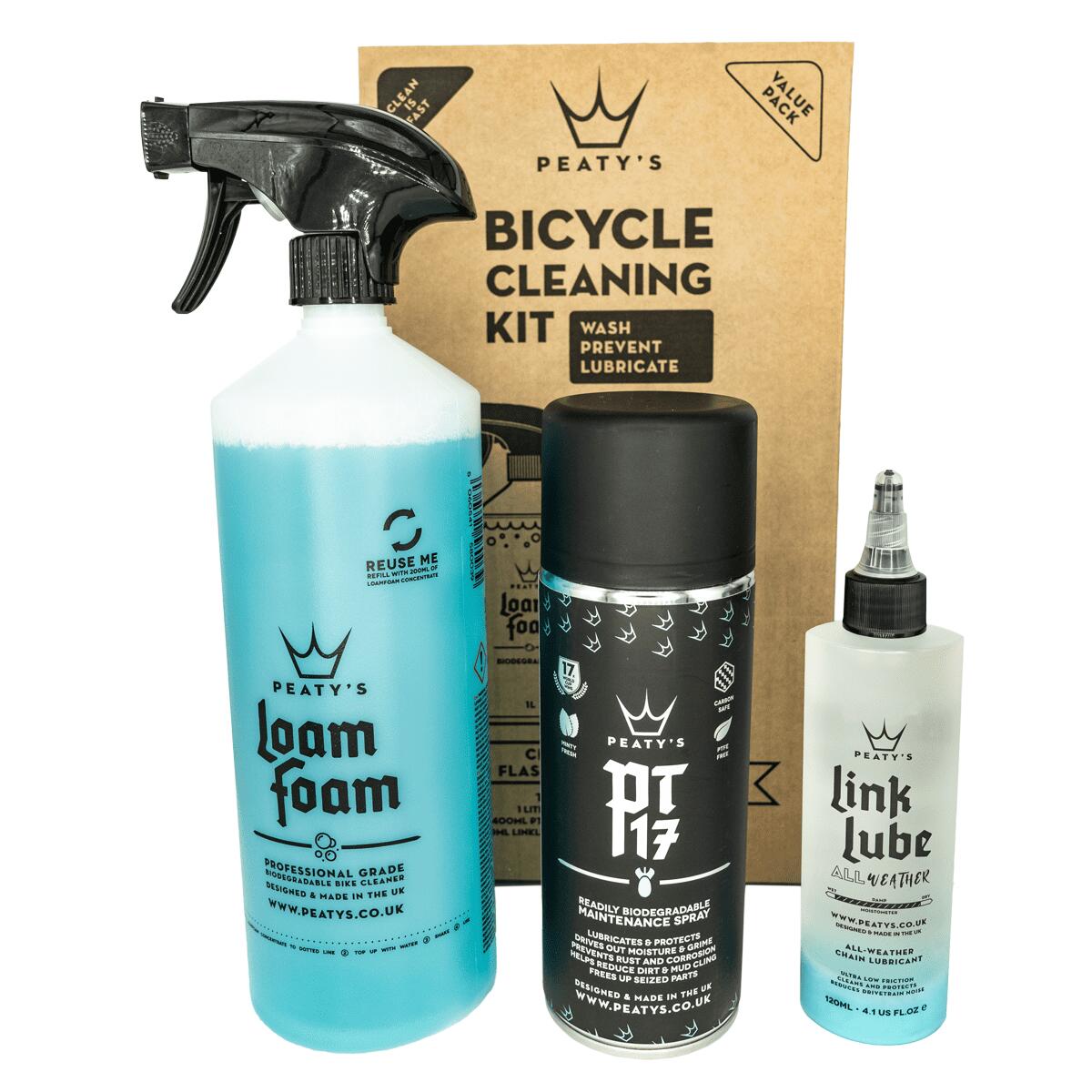 Zestaw do czyszczenia Peaty's Gift Pack Clean Protect Lube Pgp-Cpl-4