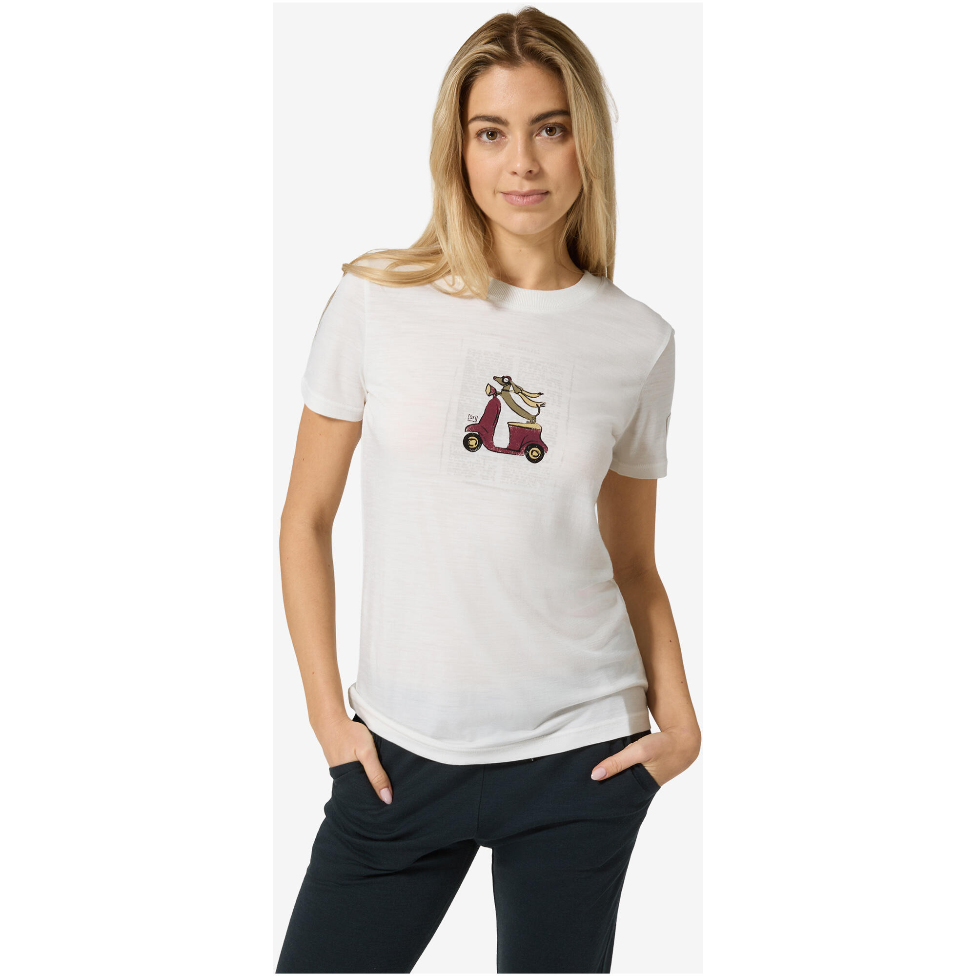 Koszulka damska SUPER.NATURAL W Racing Dachshund Bio J Tee