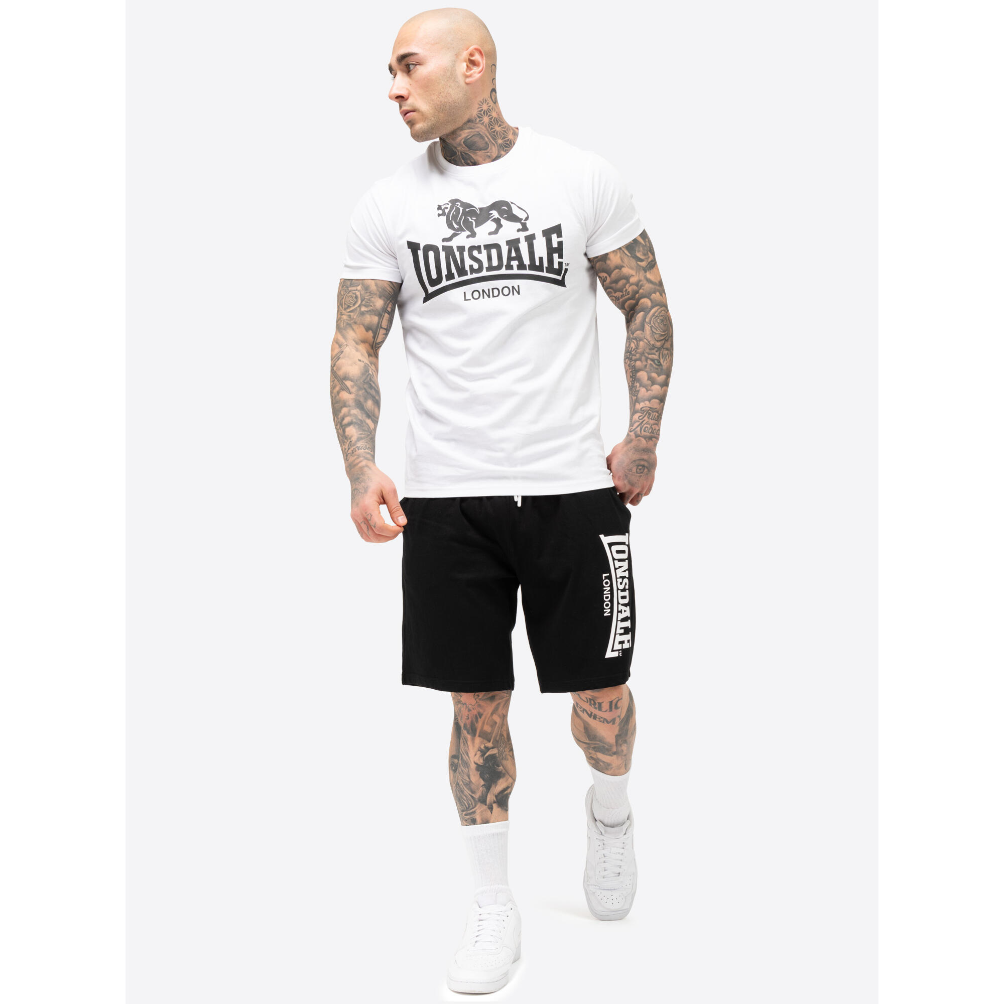 Zestaw t-shirt i szorty Lonsdale Mair