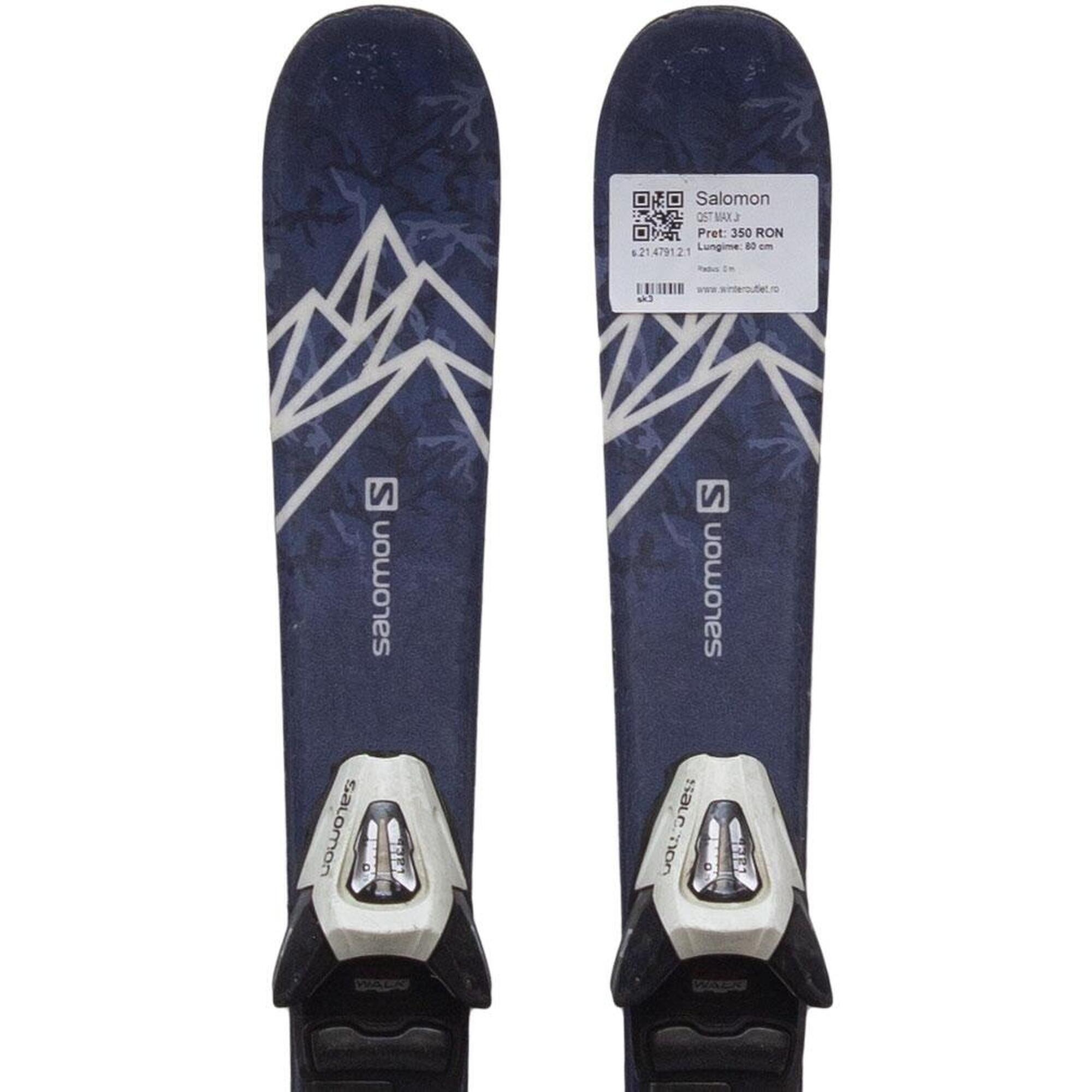 Second Life- Narty SALOMON QST MAX Jr 80 cm - Stan bardzo dobry