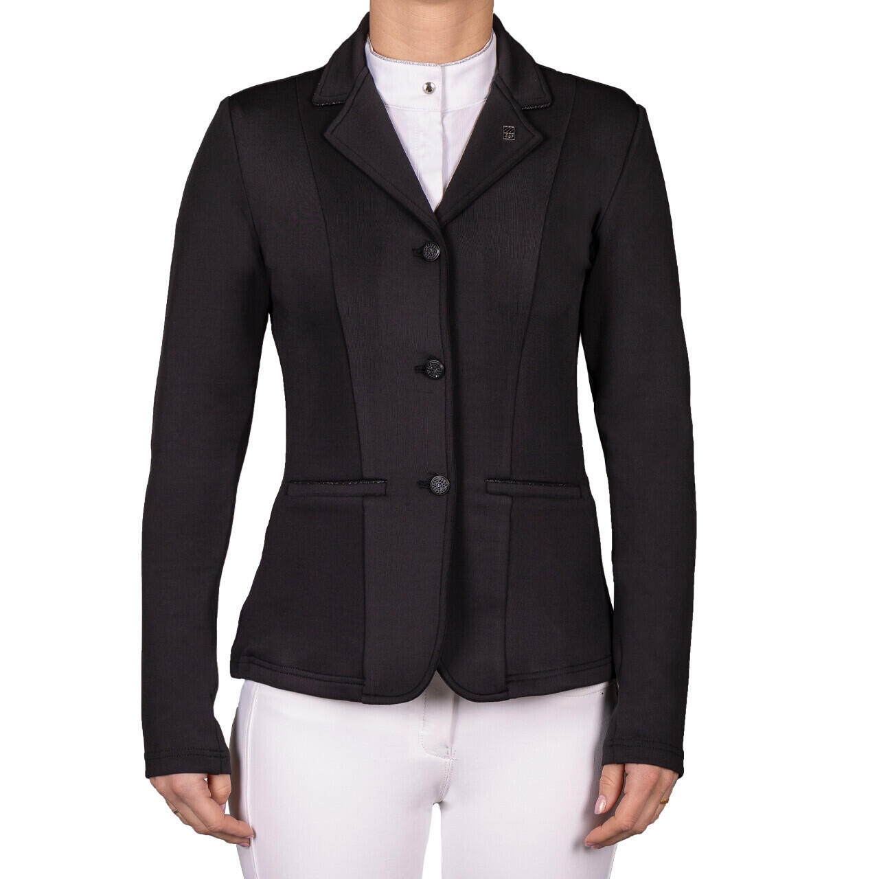 Kurtka do jazdy konnej dla dziewczynki QHP Izebel